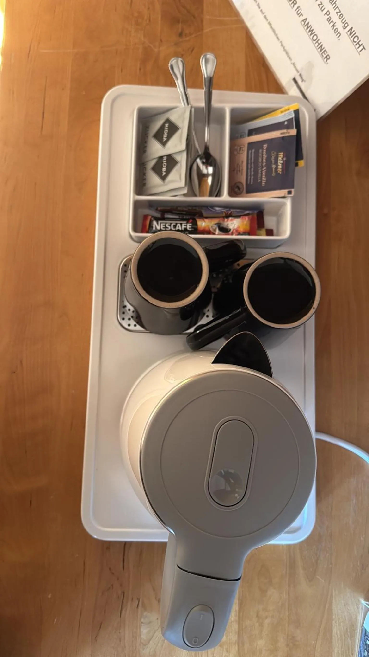 Coffee/tea facilities in Hotel im Hochzeitshaus