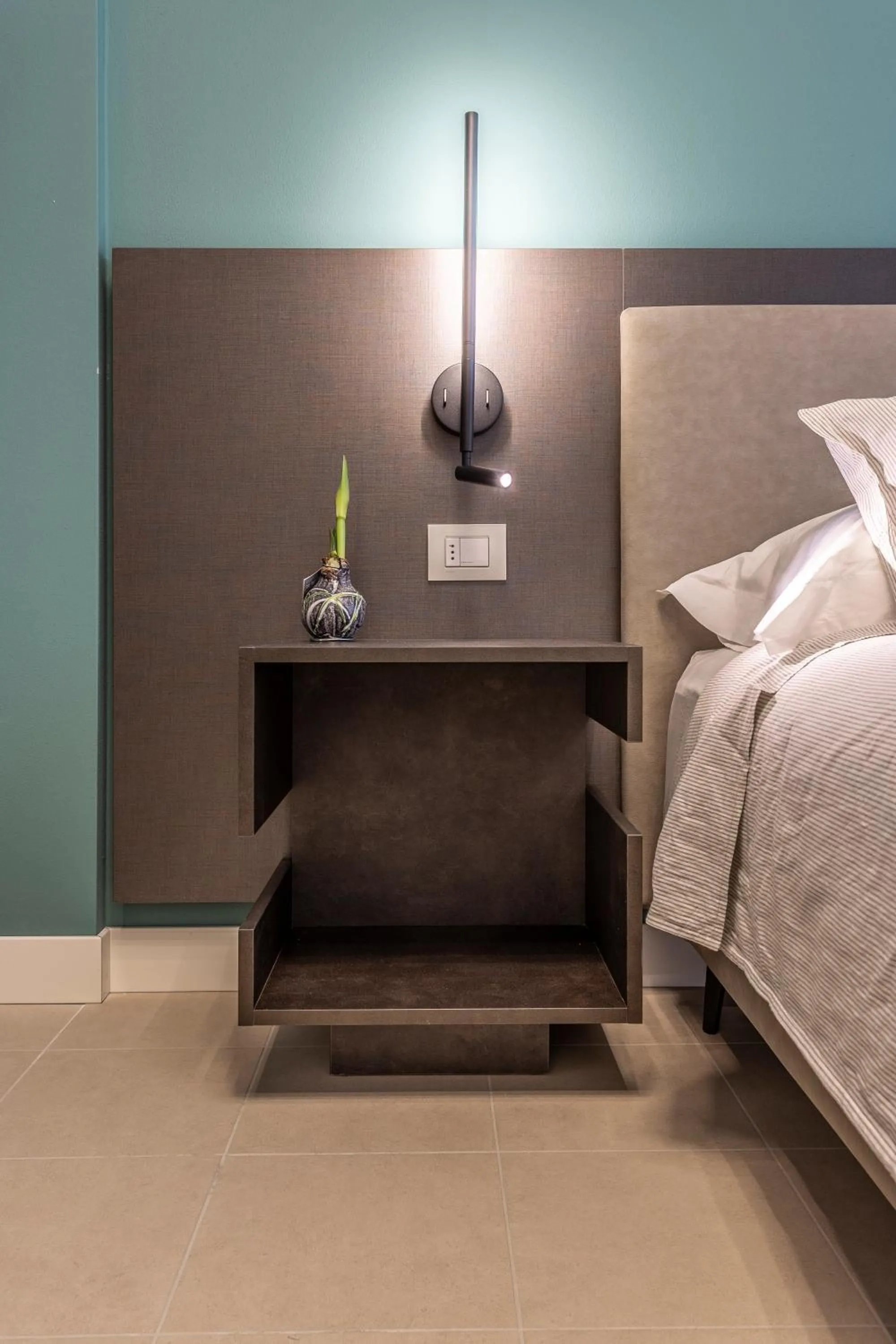 Bed in Habitat Guest House