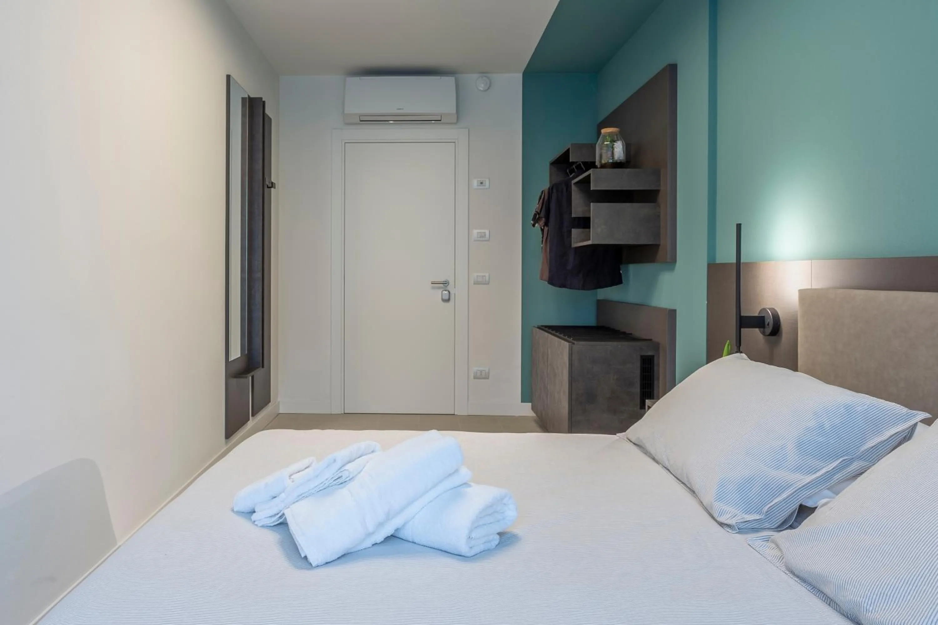 Bed in Habitat Guest House