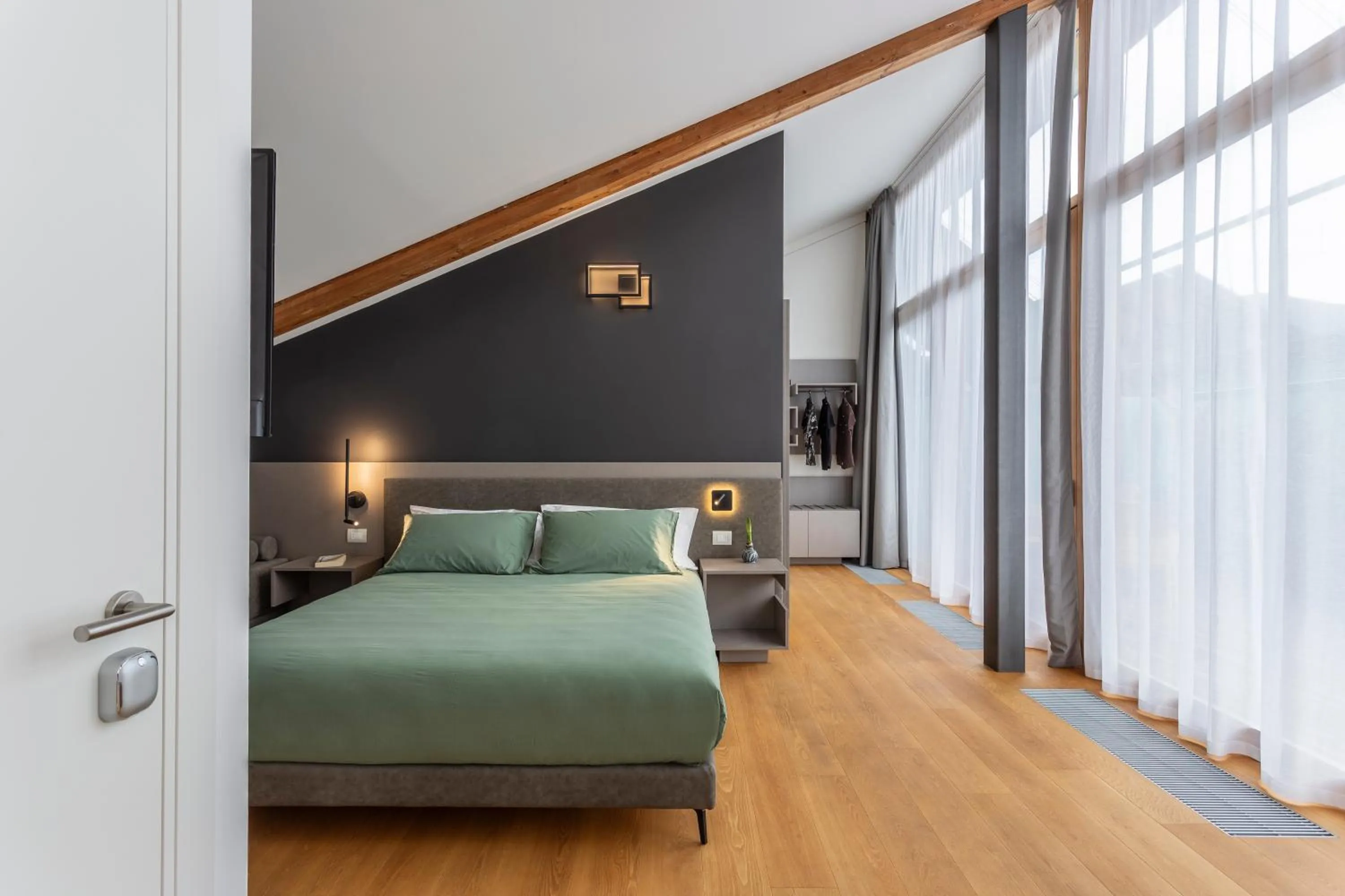 Bed in Habitat Guest House