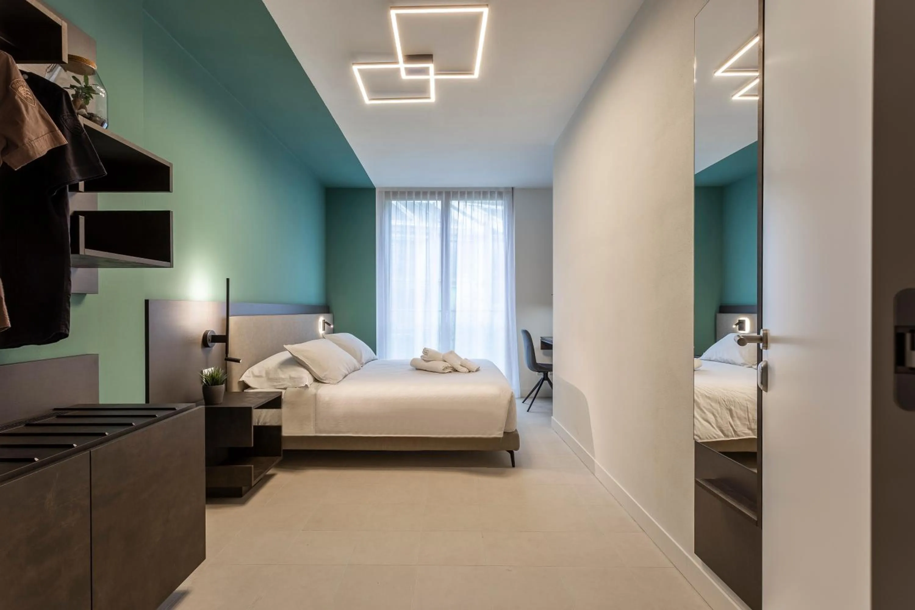 Bed in Habitat Guest House