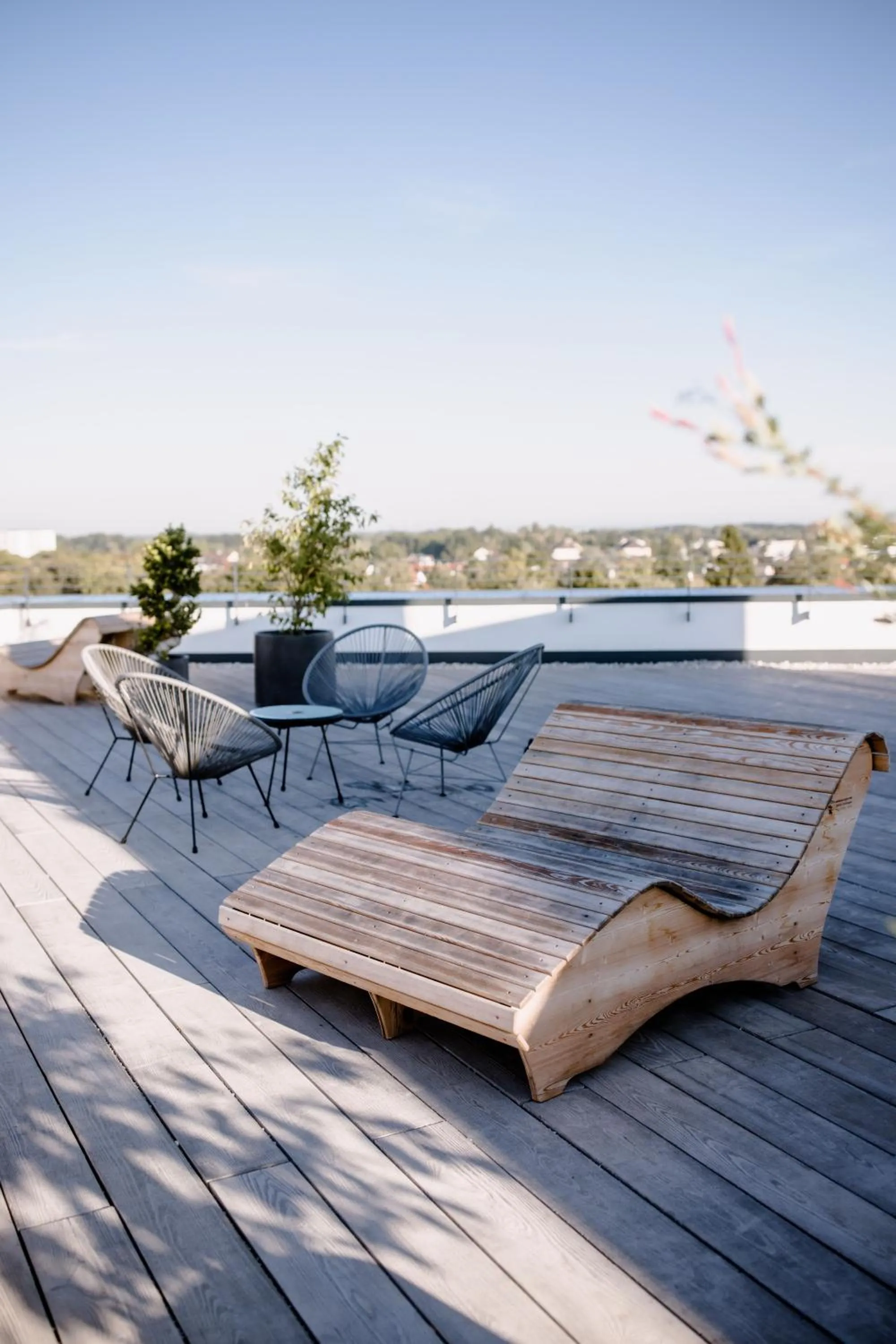 Balcony/Terrace in THE FLAG Meiller Gärten