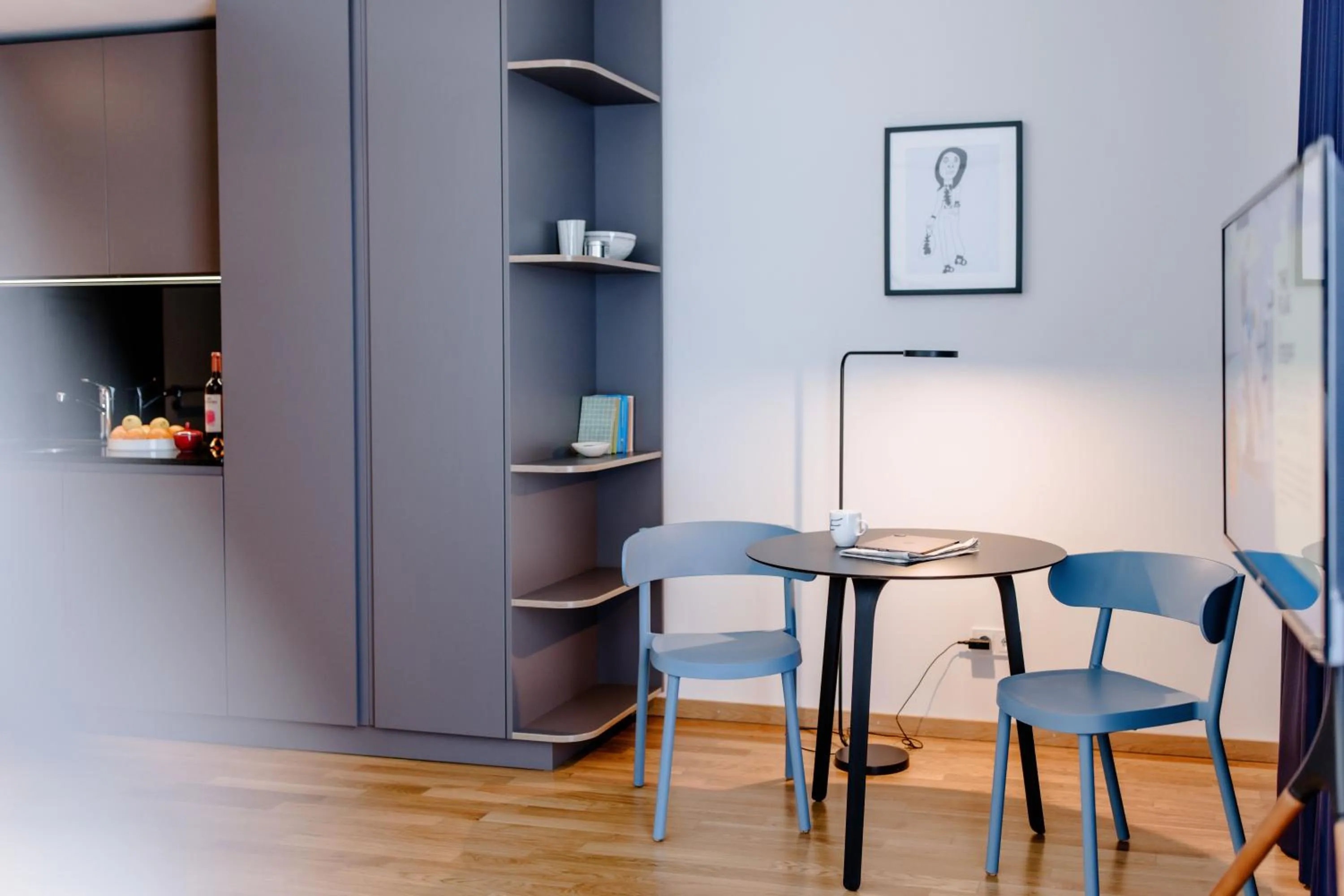 Seating area in THE FLAG Meiller Gärten