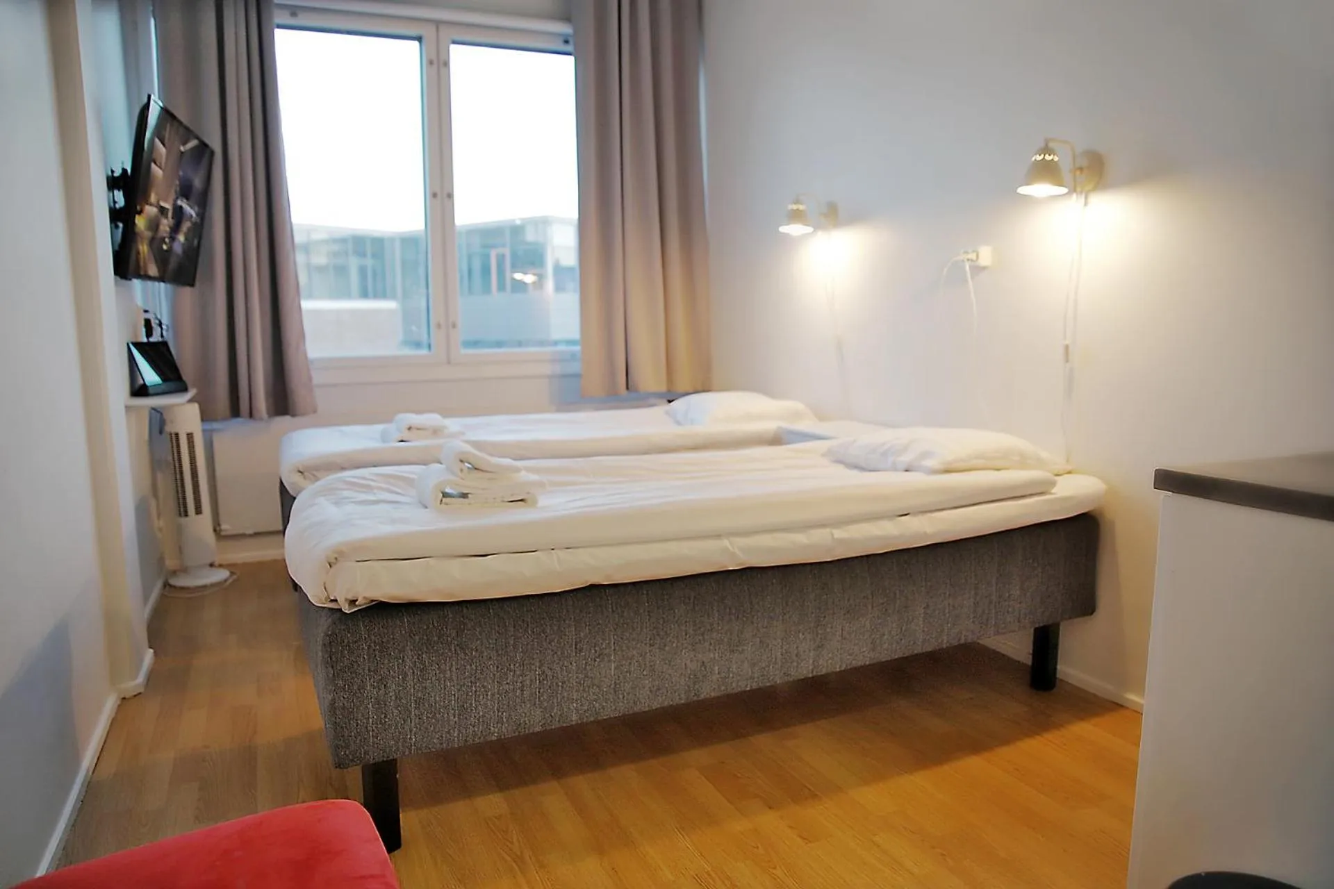 Bedroom, Bed in Hotelli Kerava
