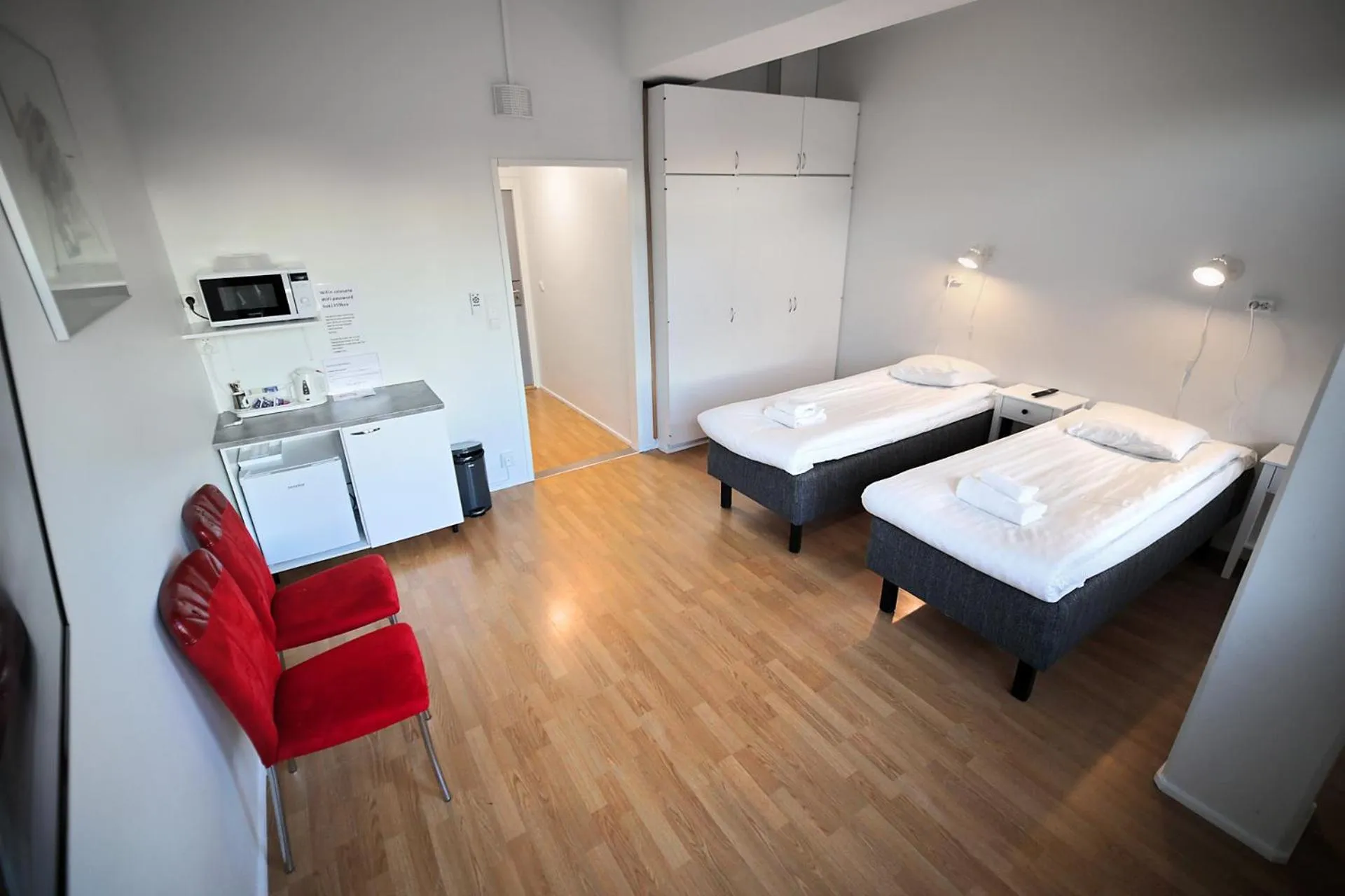Bedroom, Bed in Hotelli Kerava
