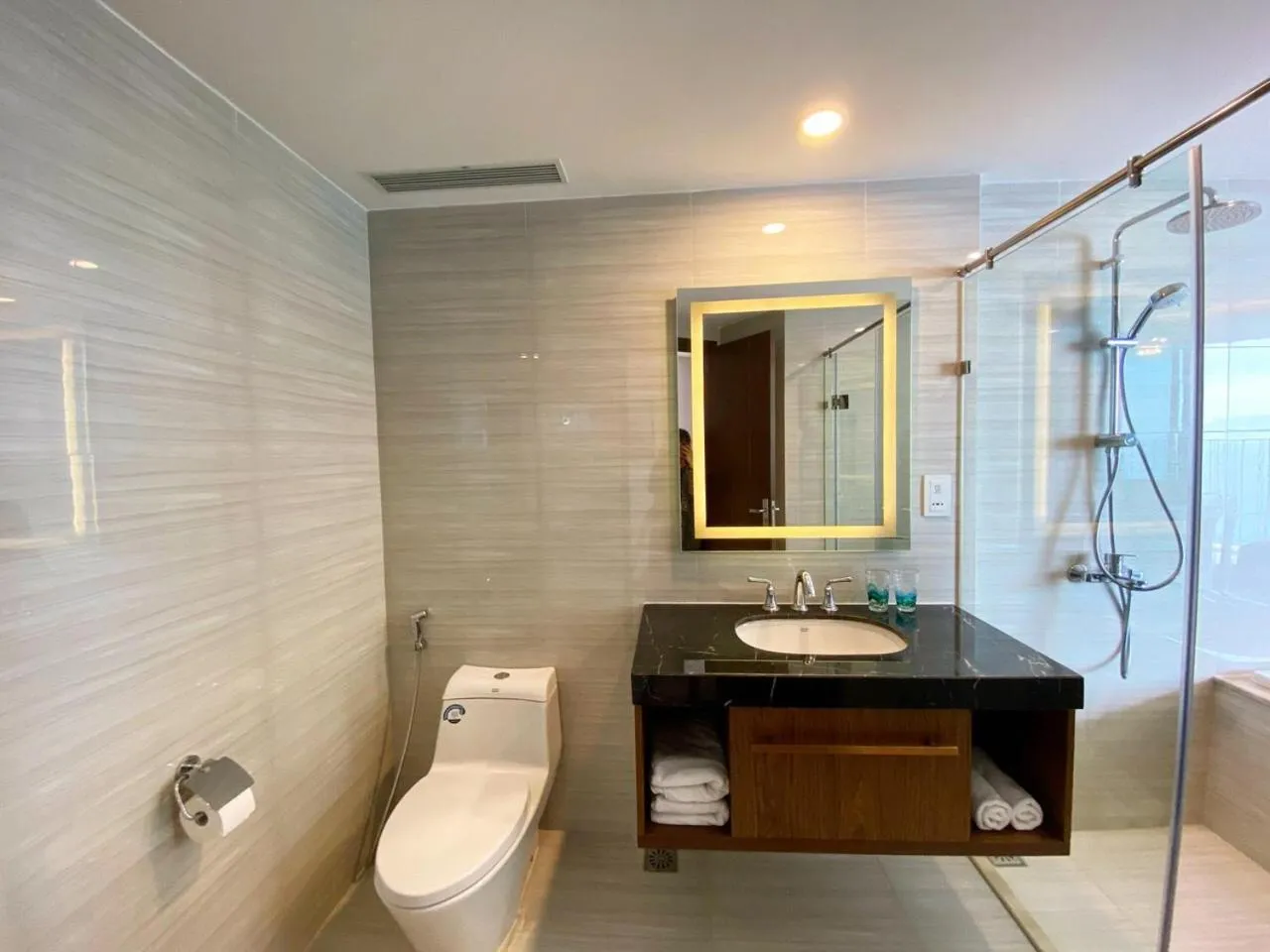 Bathroom in Aura Panorama Nha Trang