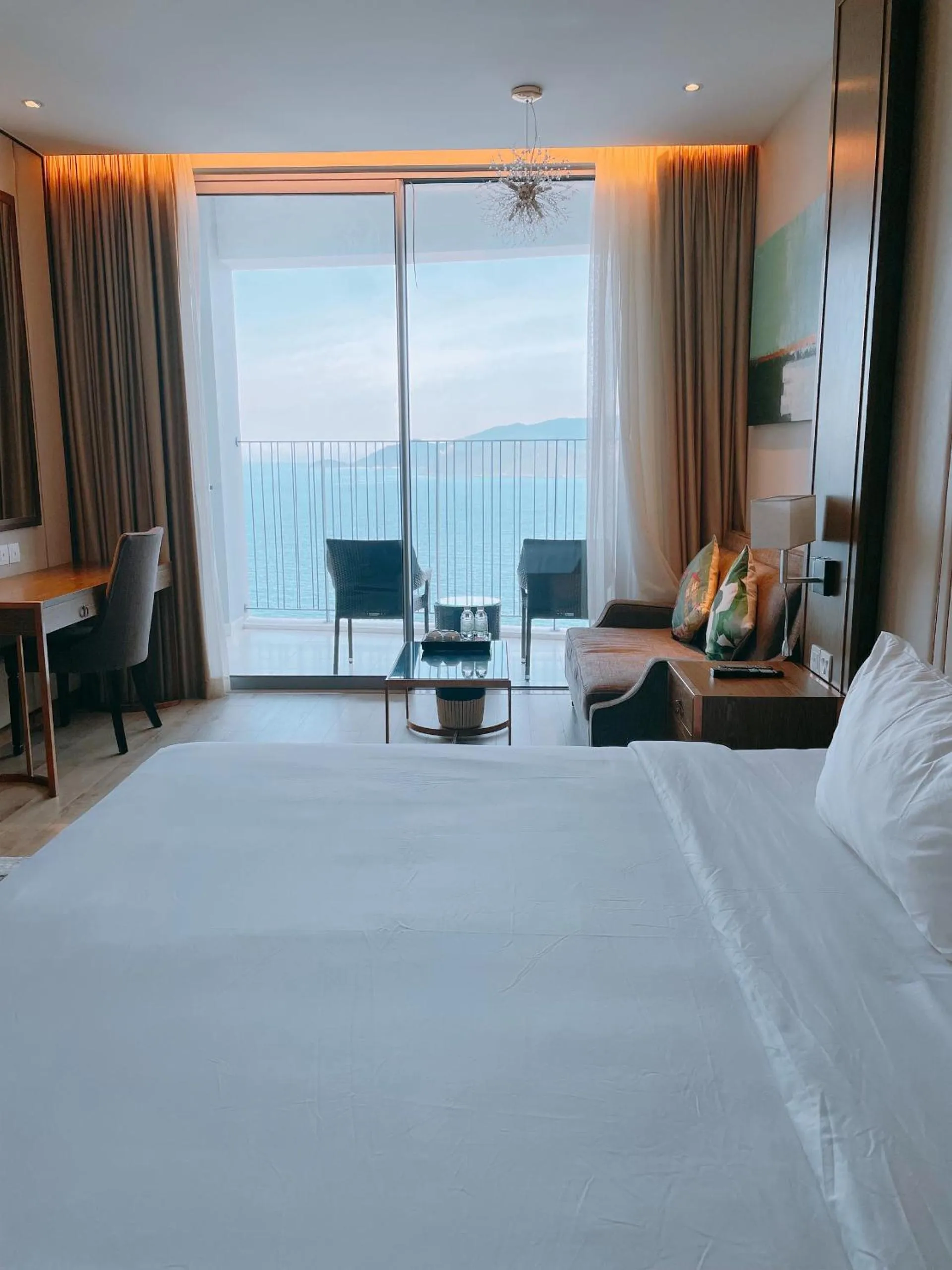 Living room in Aura Panorama Nha Trang