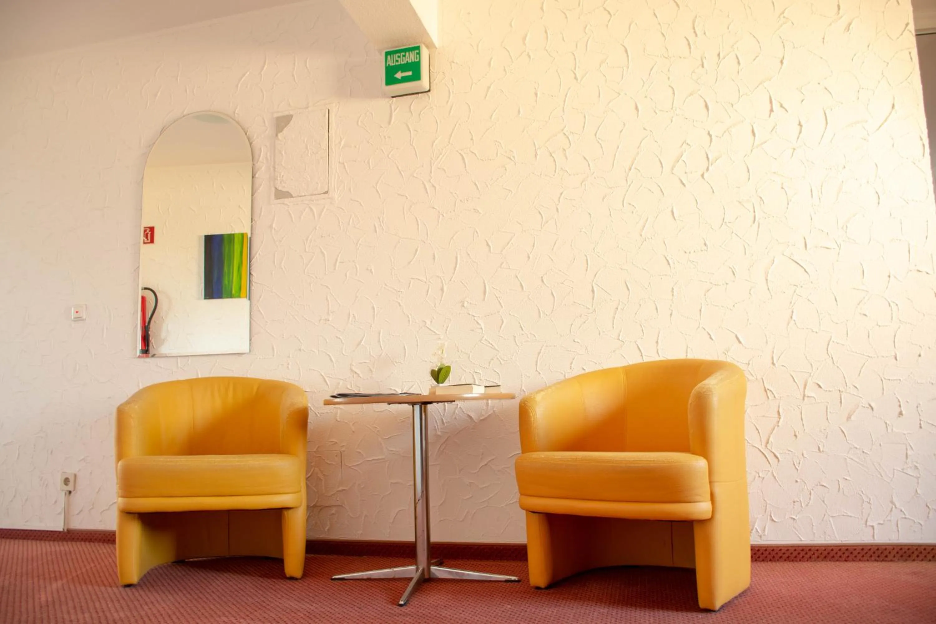 Seating area in Hotel Restaurant Rothkopf