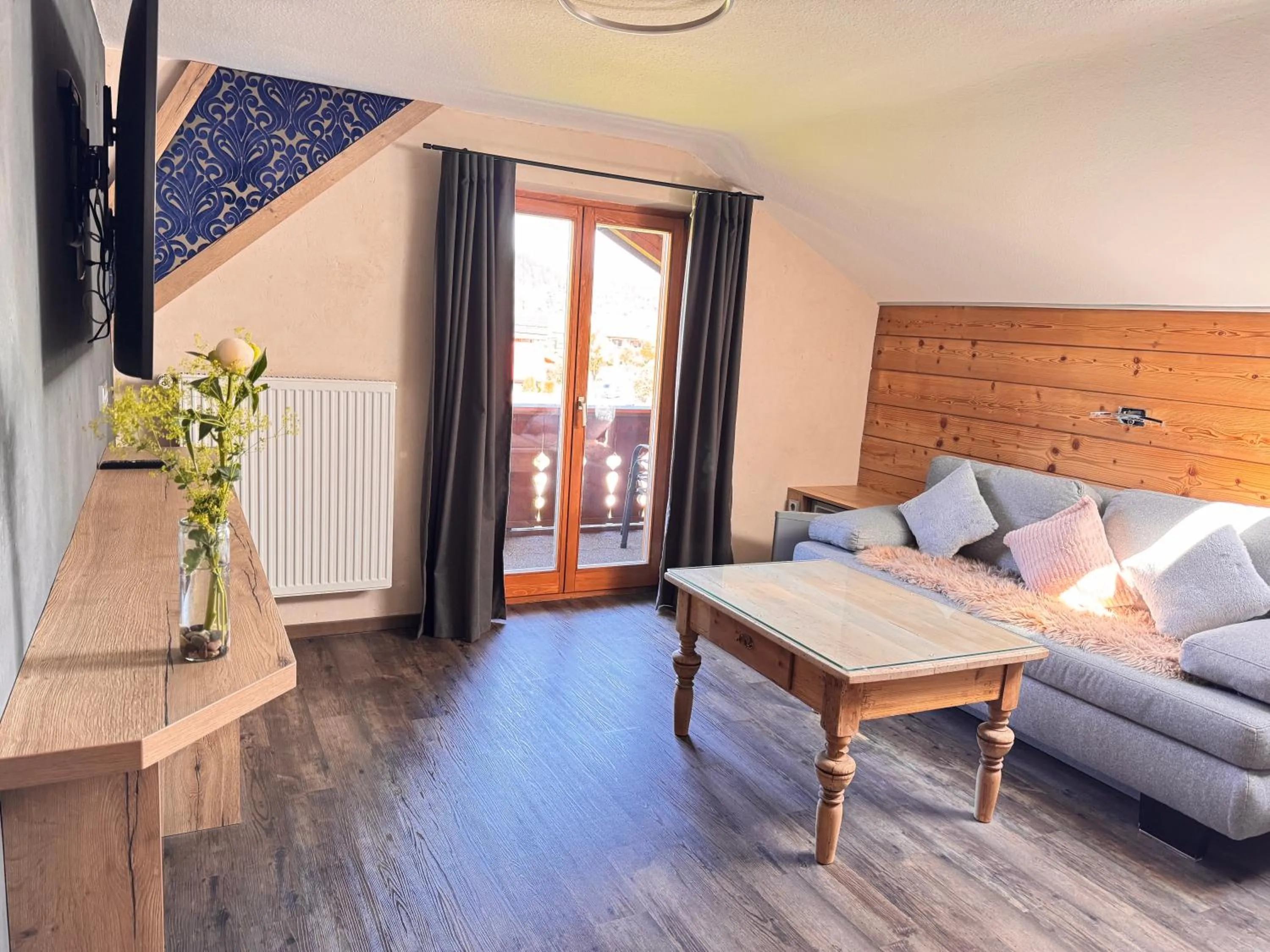 Living room in Gästehaus Edlhuber