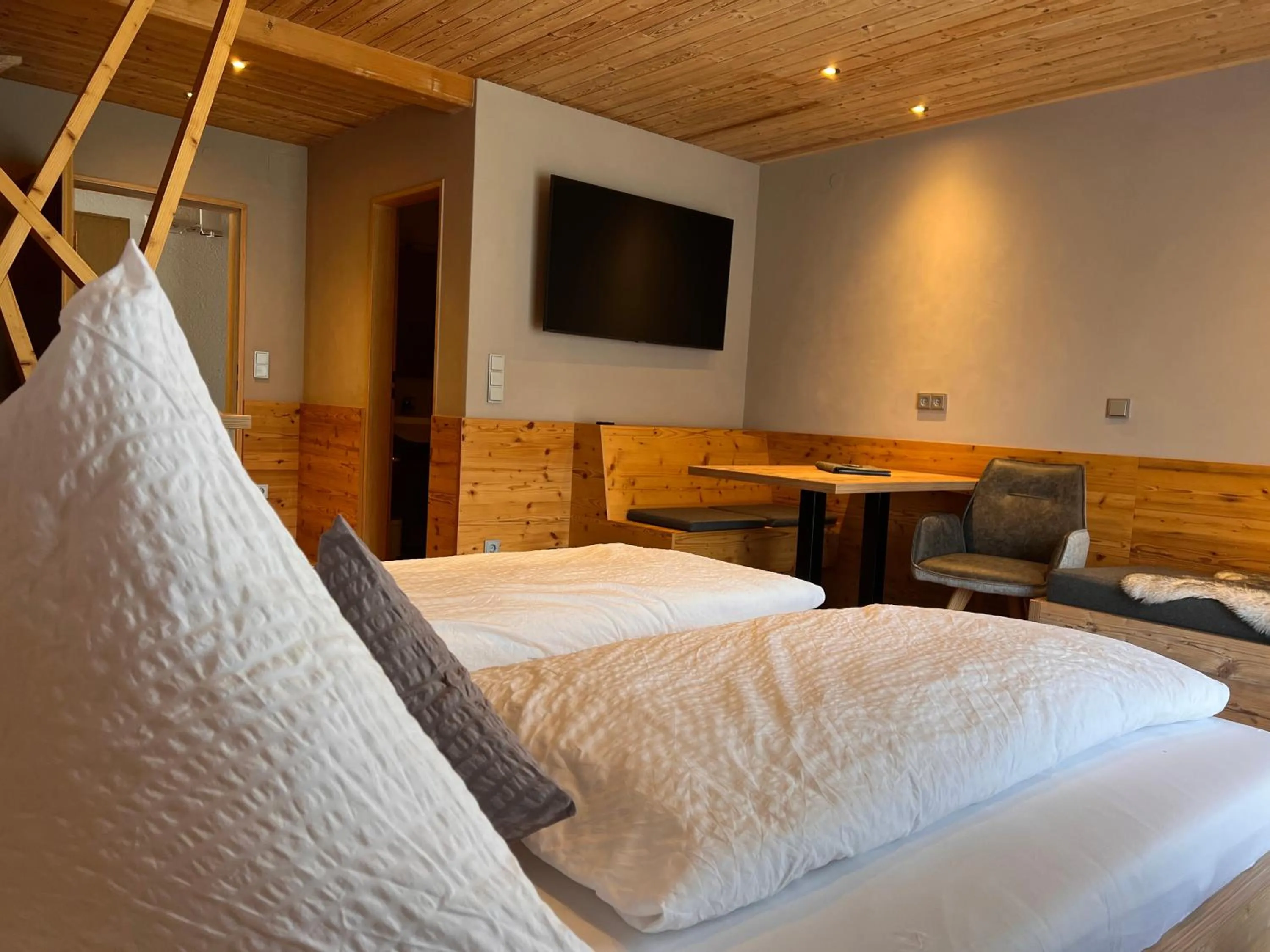 Bed in Gästehaus Edlhuber