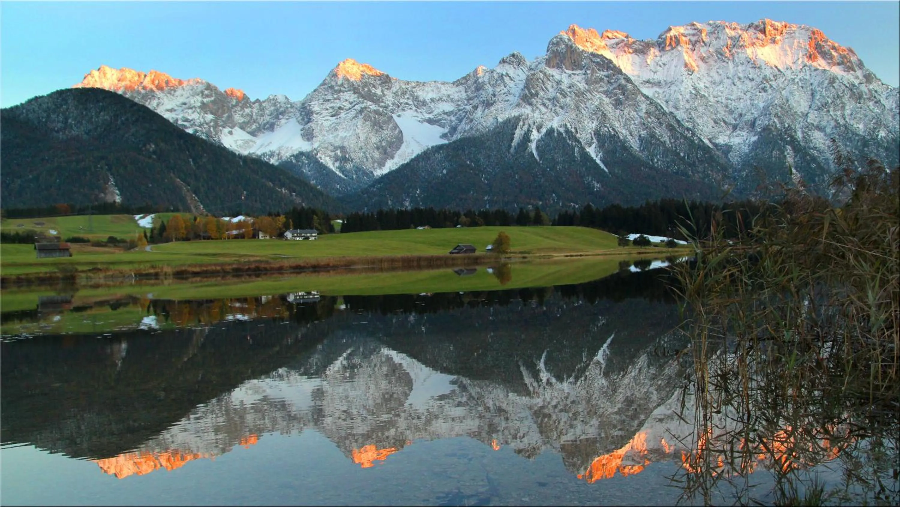 Natural landscape in Gästehaus Edlhuber