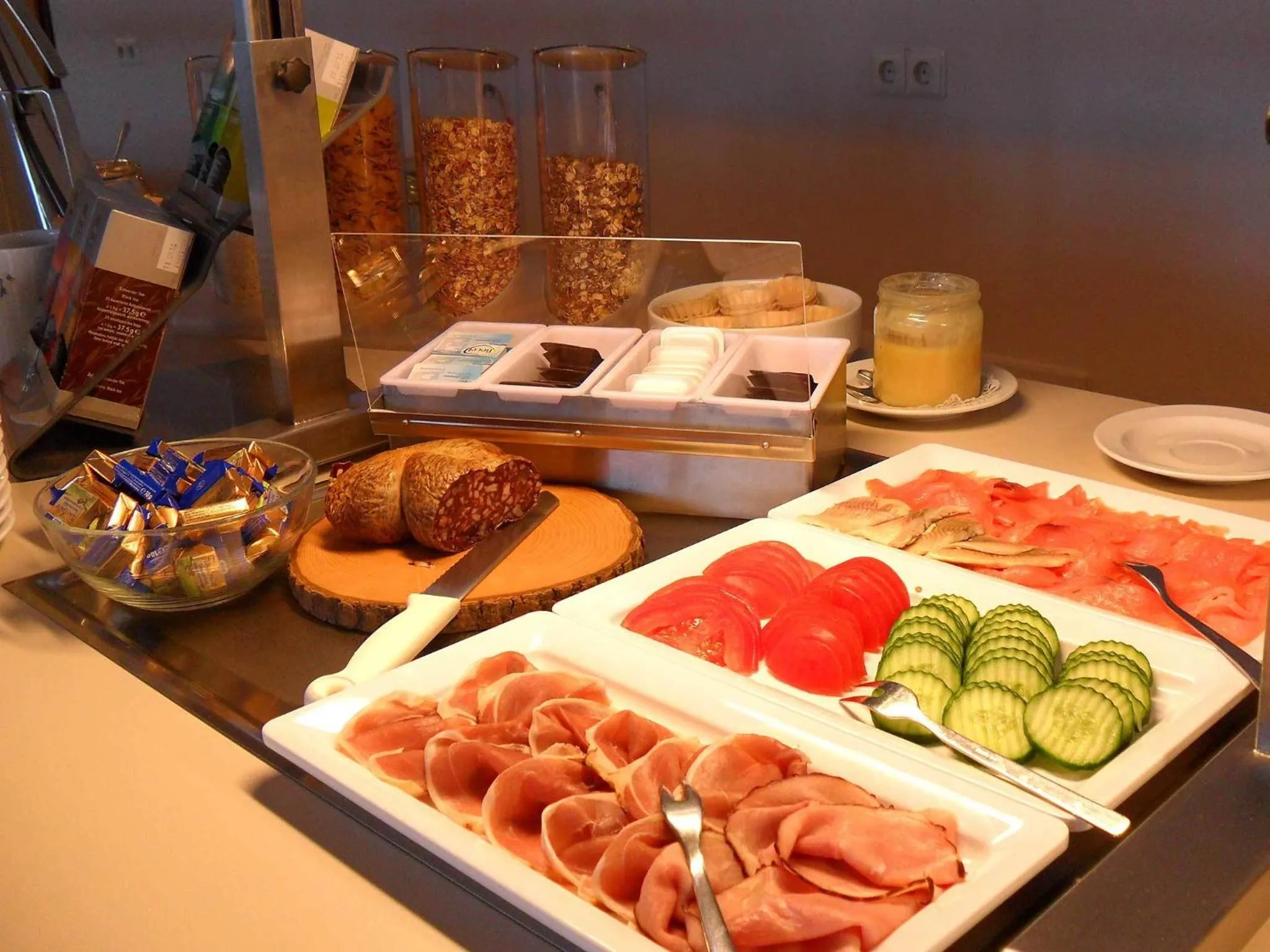 Food and drinks in Tagungshaus Schönenberg