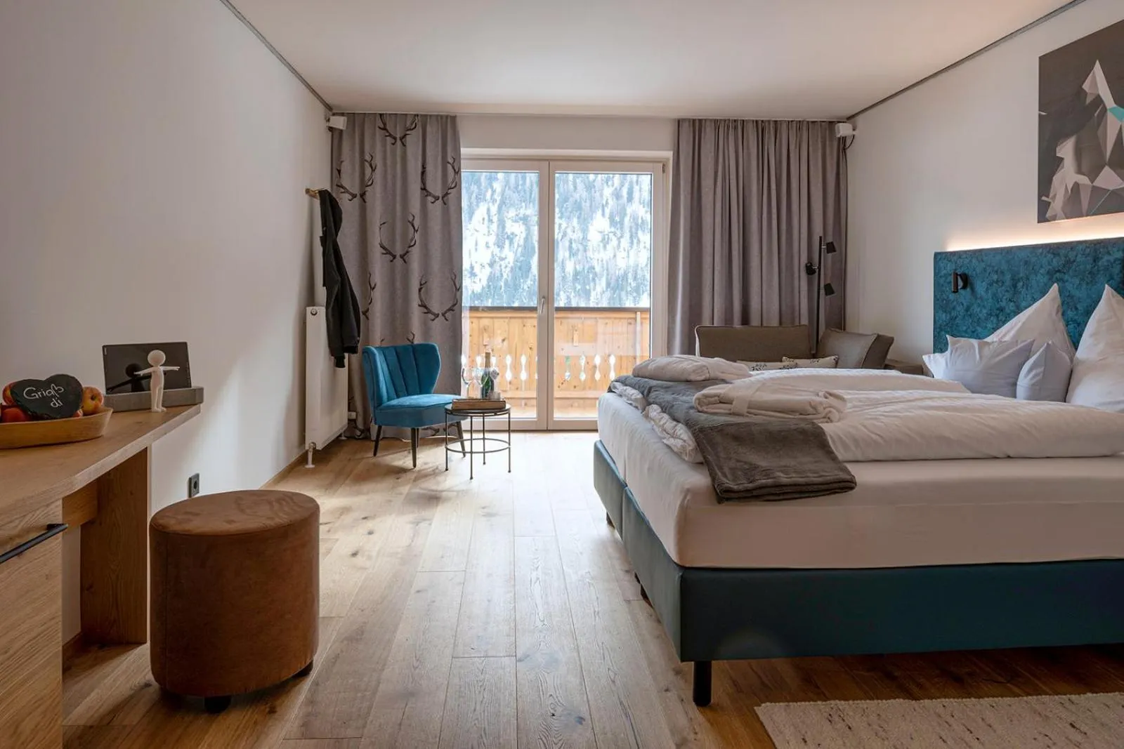Bedroom, Bed in Das Unterrain Lifestyle Hotel