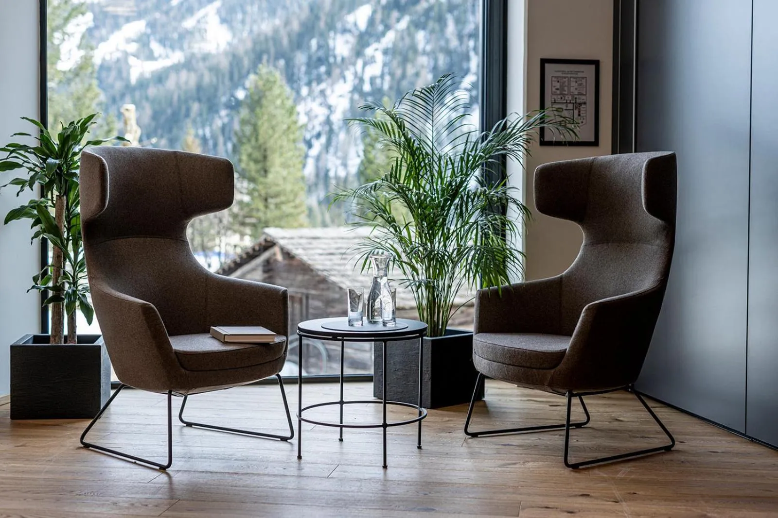 Lobby or reception in Das Unterrain Lifestyle Hotel