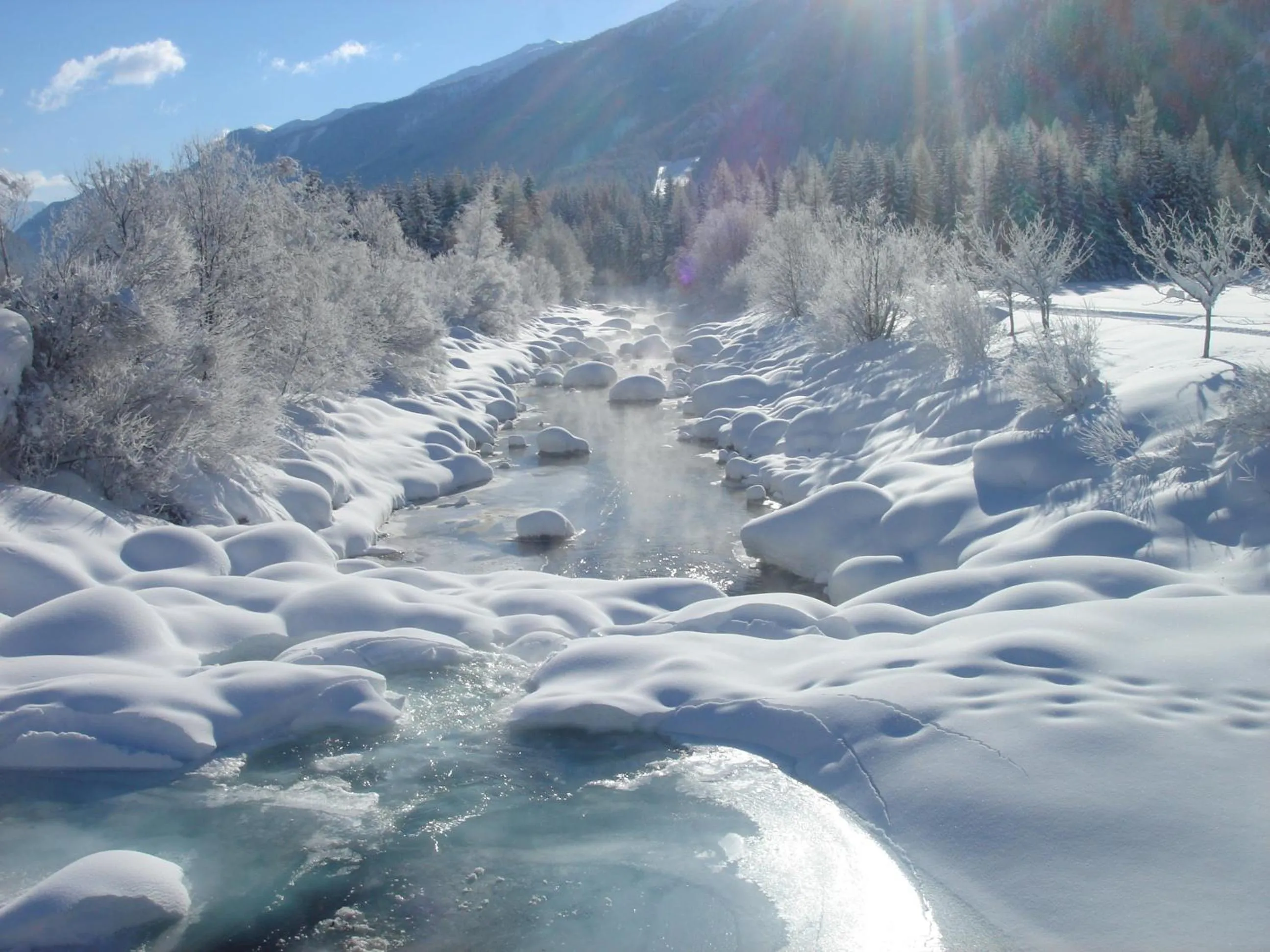 Natural landscape in Das Unterrain Lifestyle Hotel