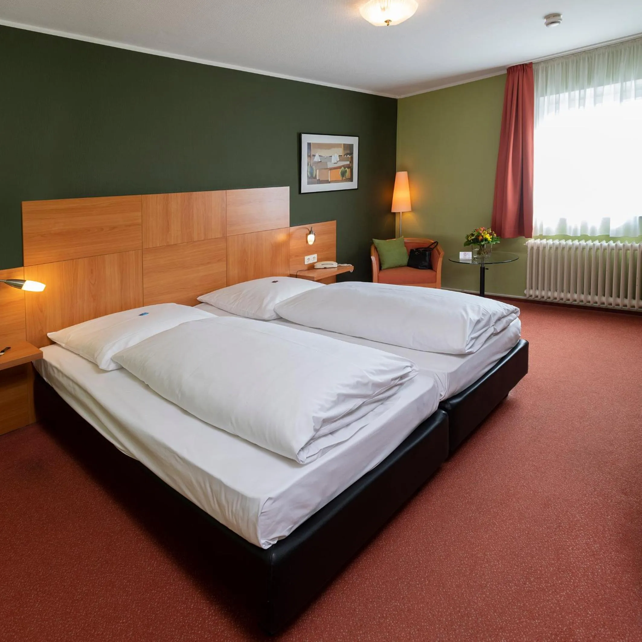 Bed in Hotel Westerfeld
