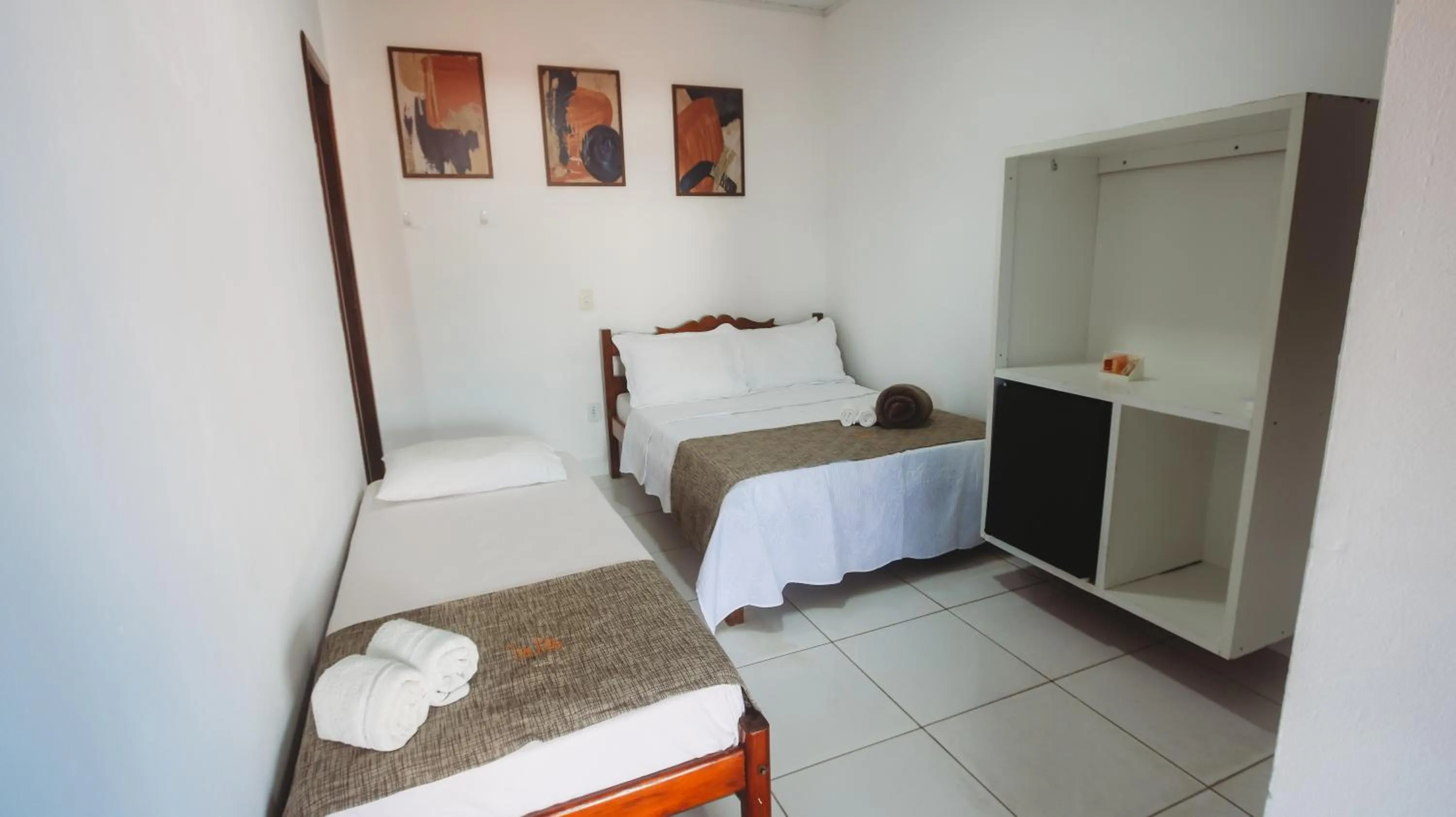 Bed in Pousada e Restaurante Tia Lita