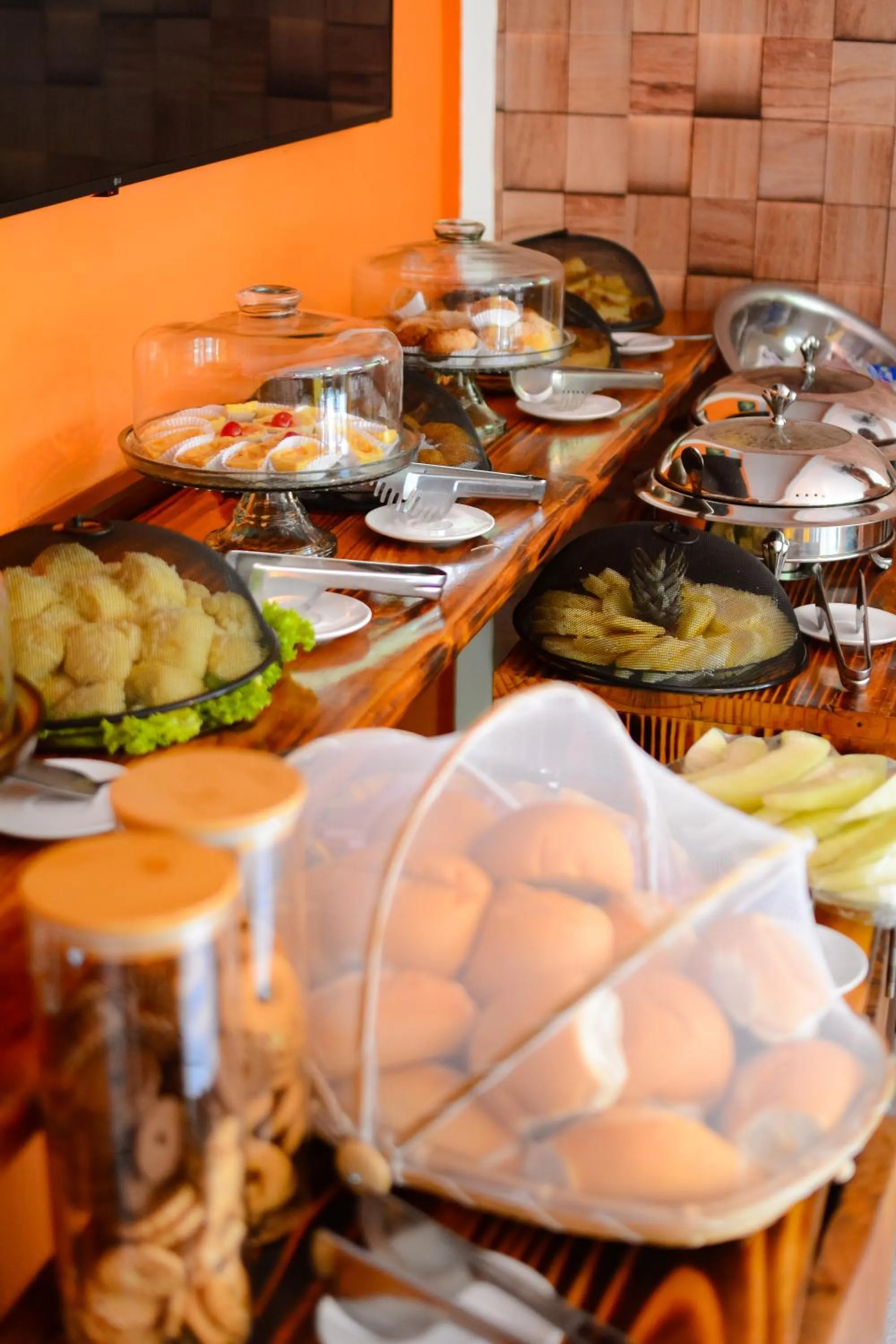 Breakfast in Pousada e Restaurante Tia Lita