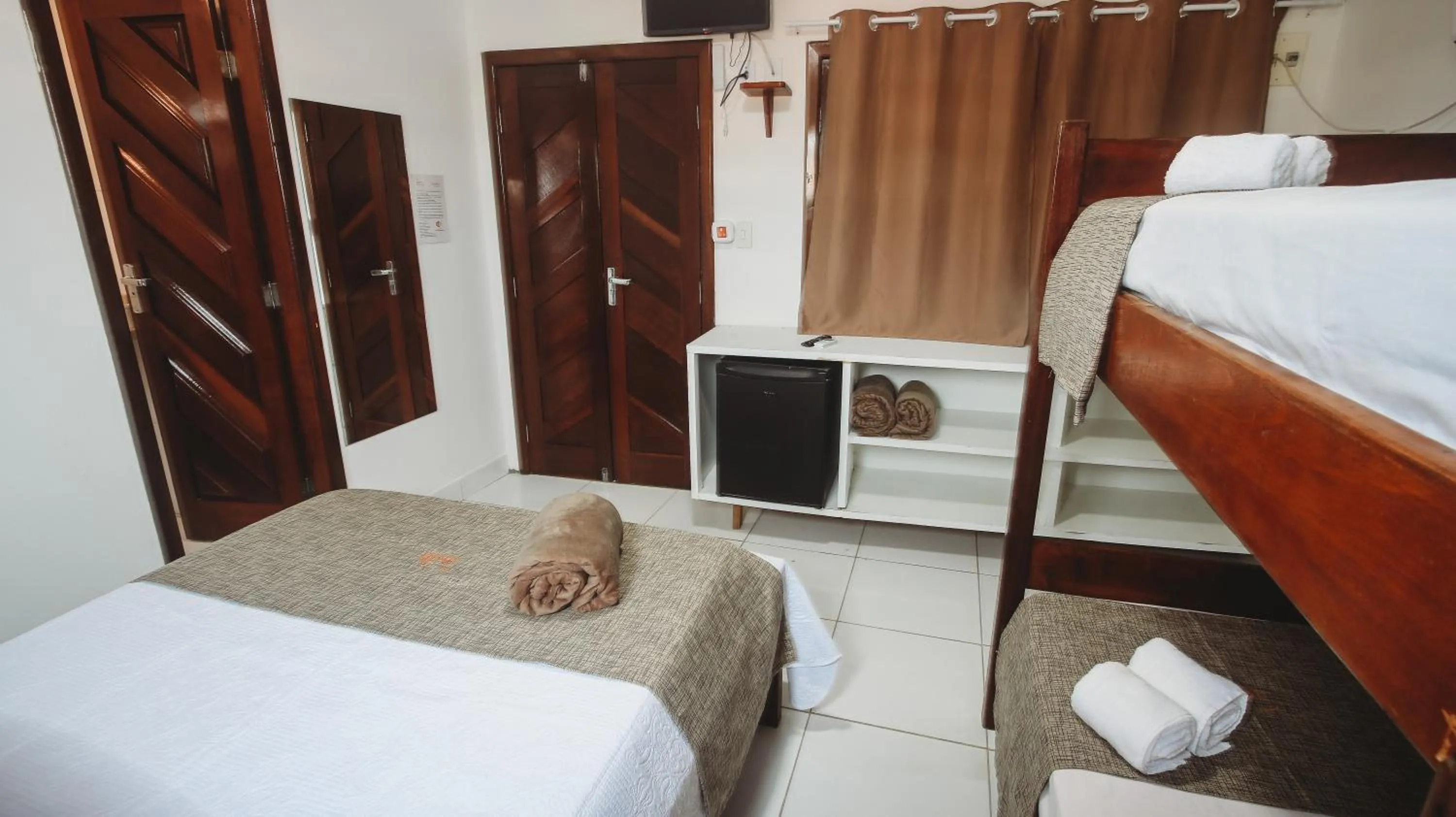 Bed in Pousada e Restaurante Tia Lita