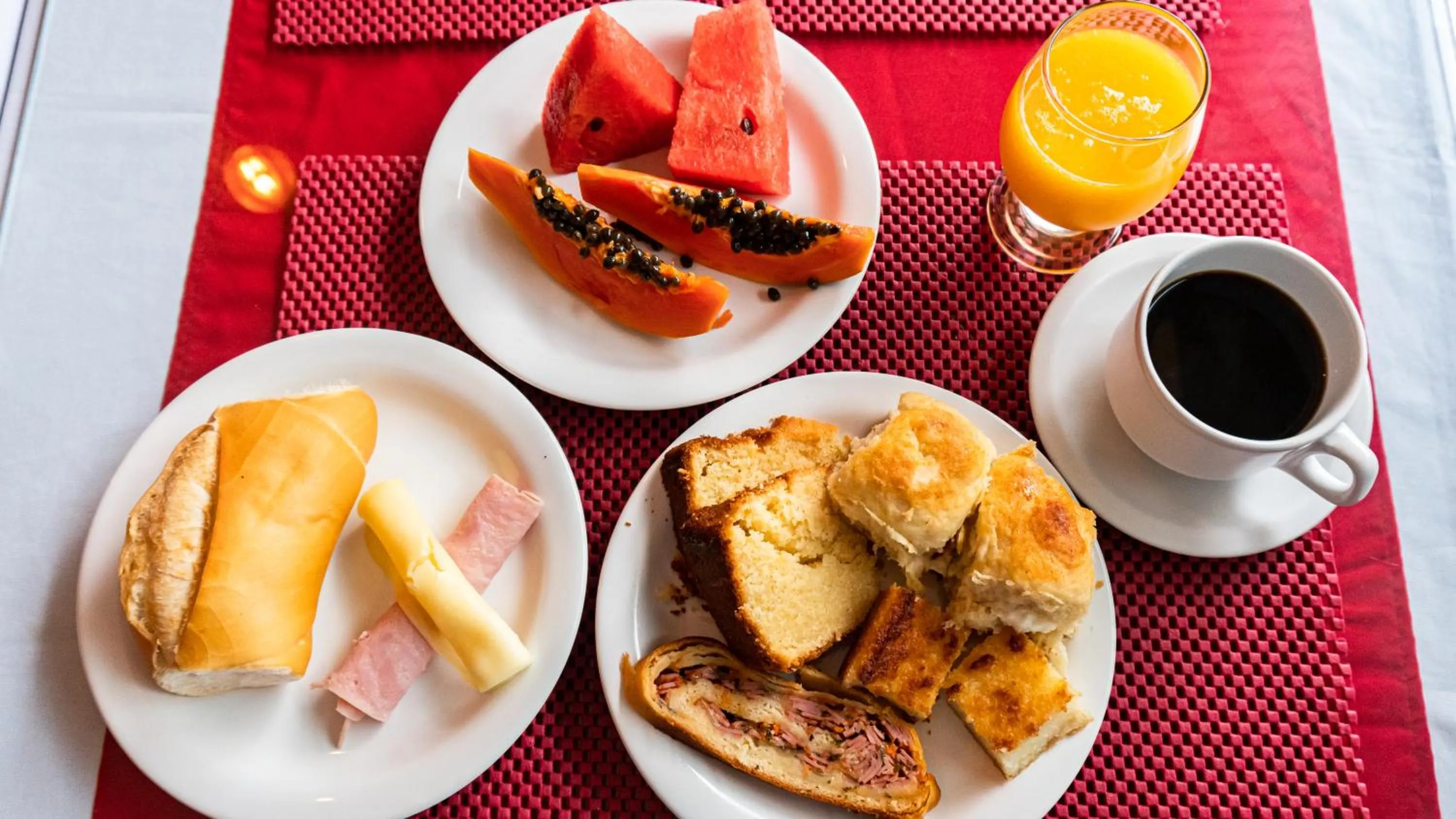 Breakfast in Pousada e Restaurante Tia Lita