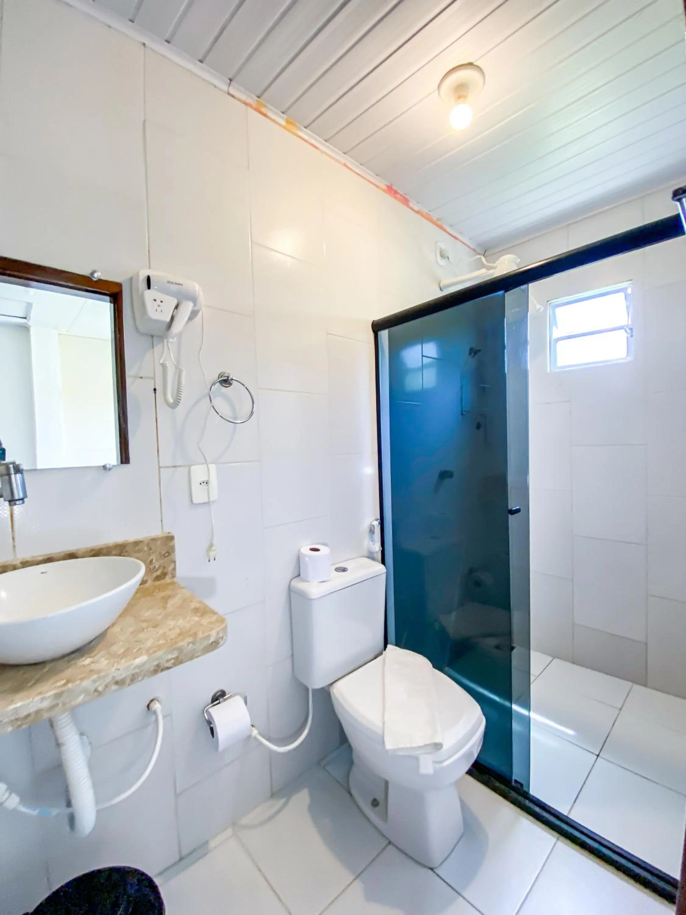 Shower in Pousada e Restaurante Tia Lita