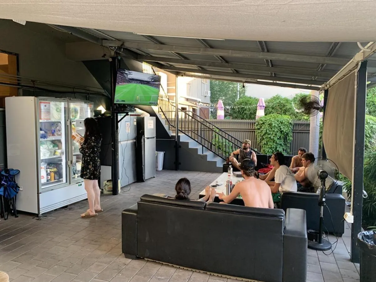 Lobby or reception in The Cozy Hostel - Motel