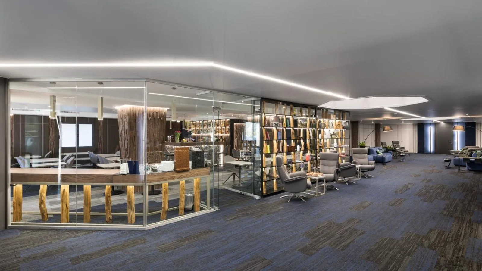 Lobby or reception in SeePark Hotel Murten