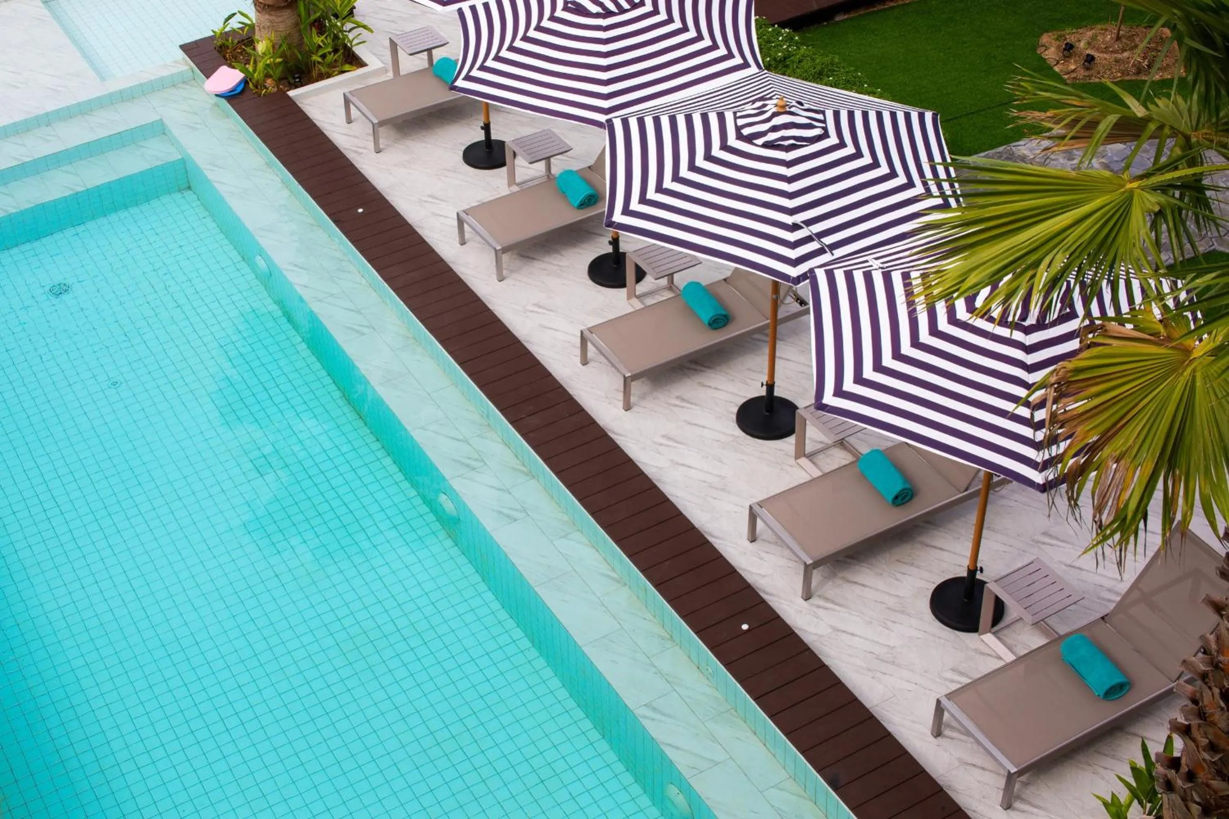 Pool view in The Canale Samui Resort