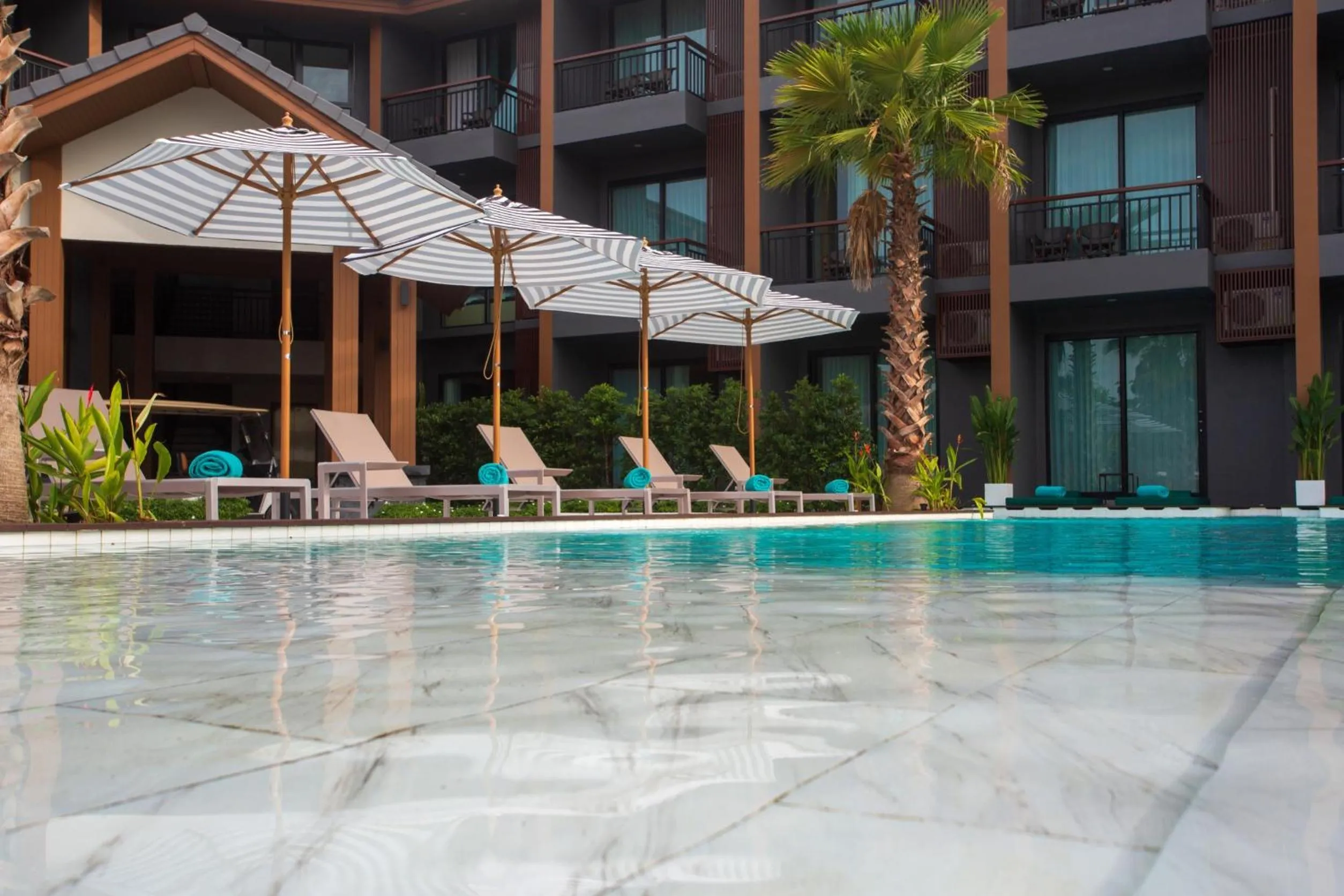 Property building in The Canale Samui Resort