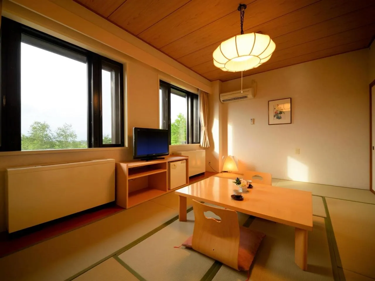 Living room in Apikogen Mori no Hotel
