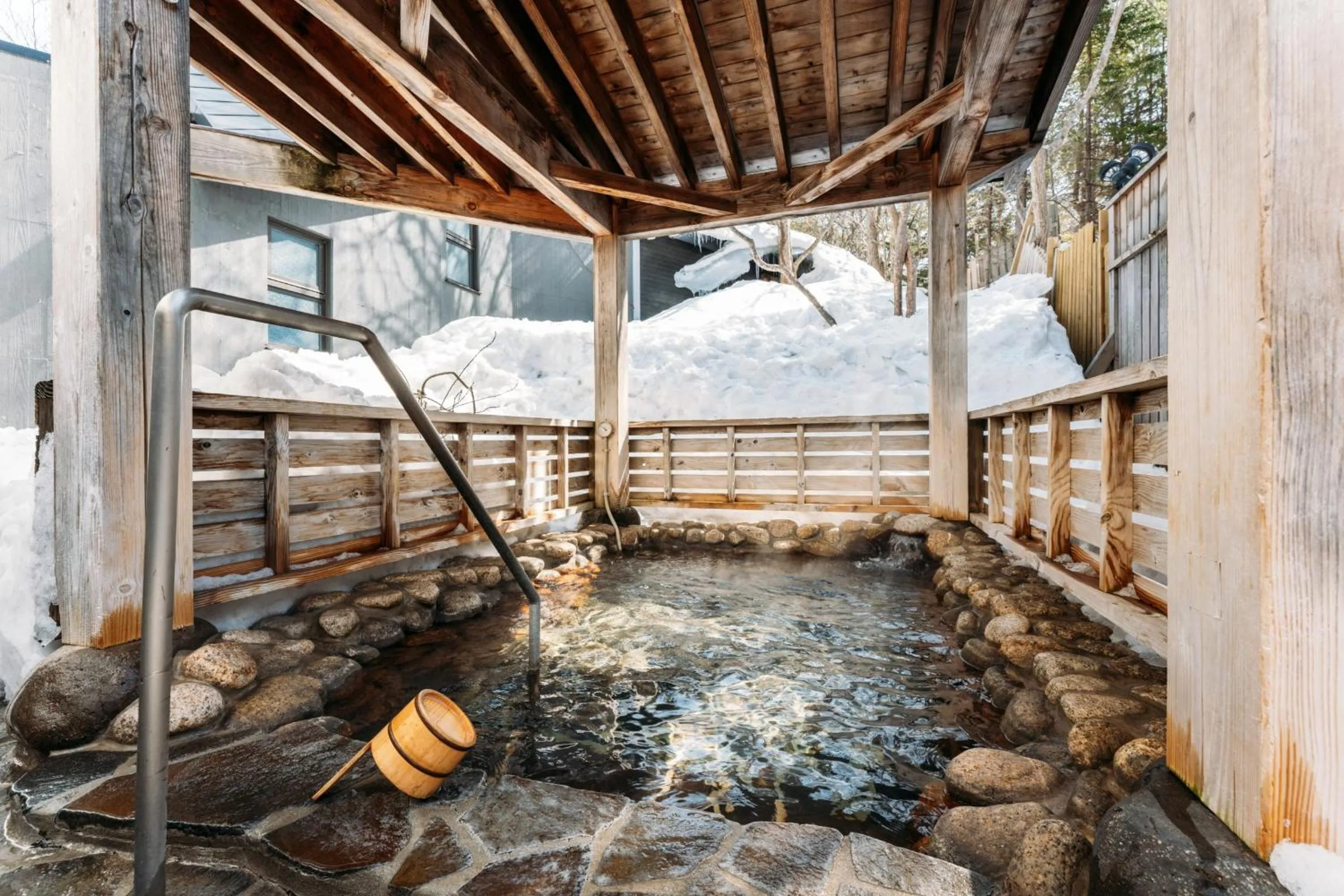 Hot Spring Bath in Apikogen Mori no Hotel