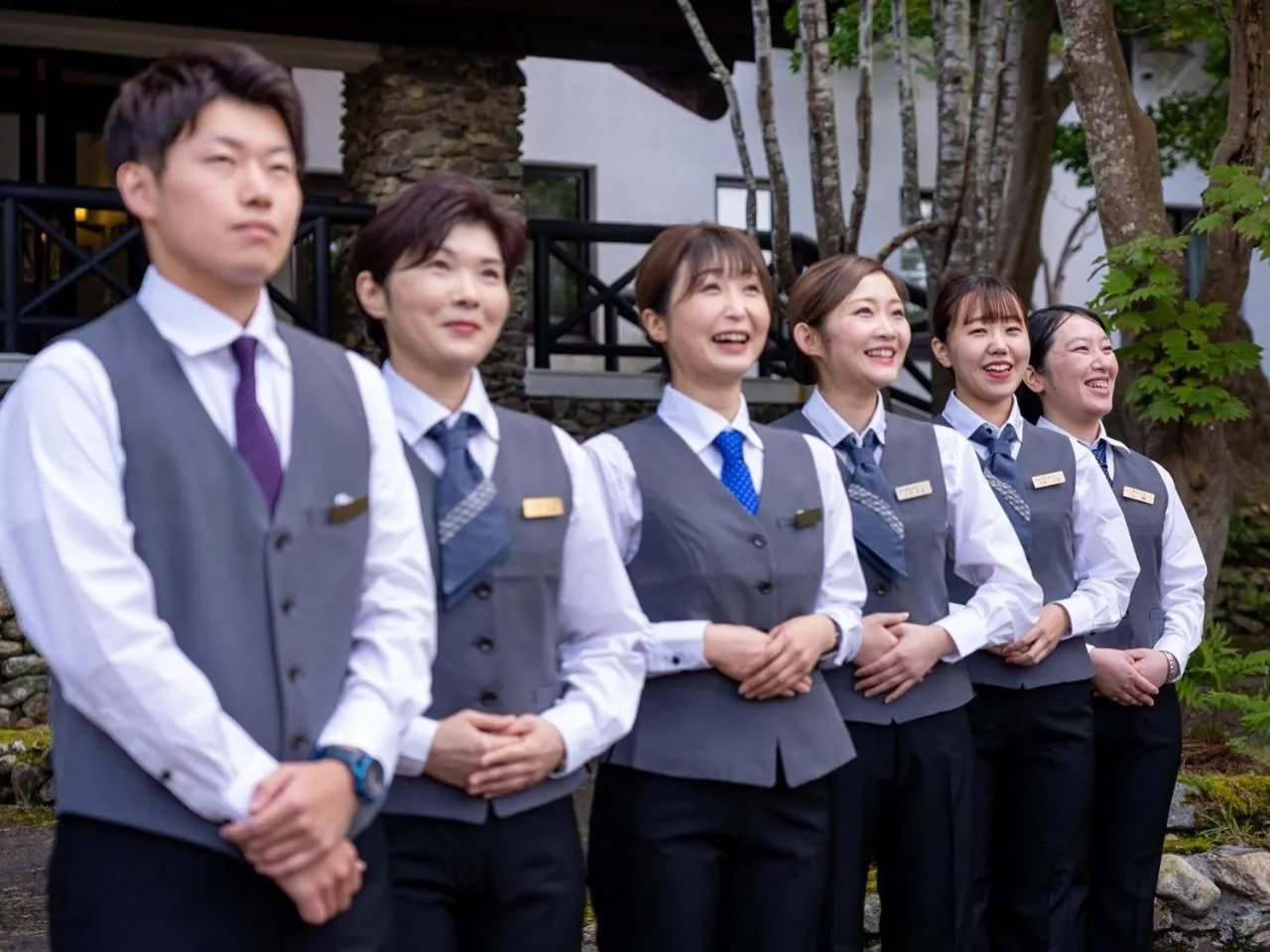 Staff in Apikogen Mori no Hotel