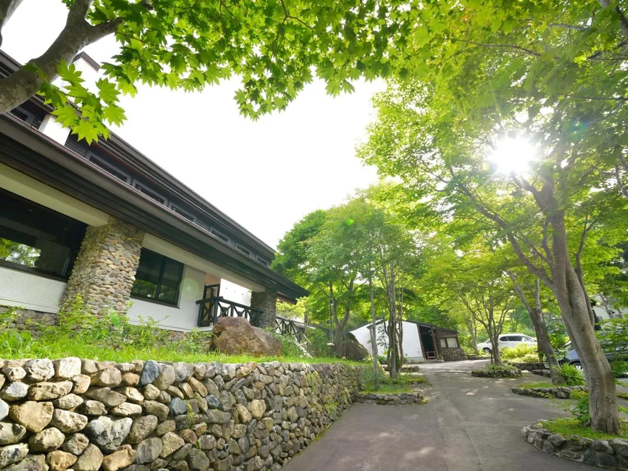 Property building in Apikogen Mori no Hotel