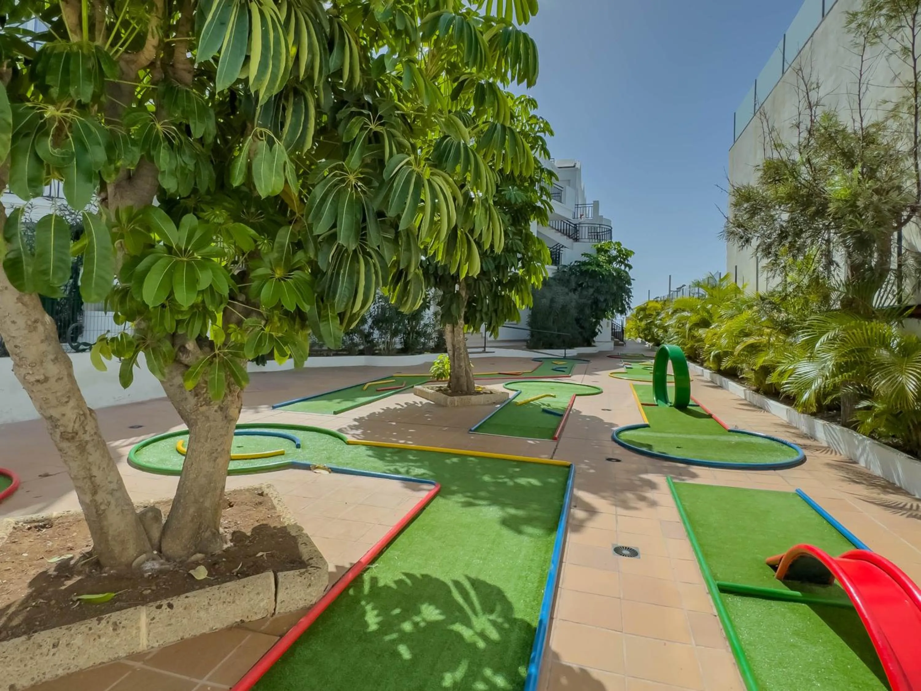 Minigolf in Apartamentos Parque del Sol