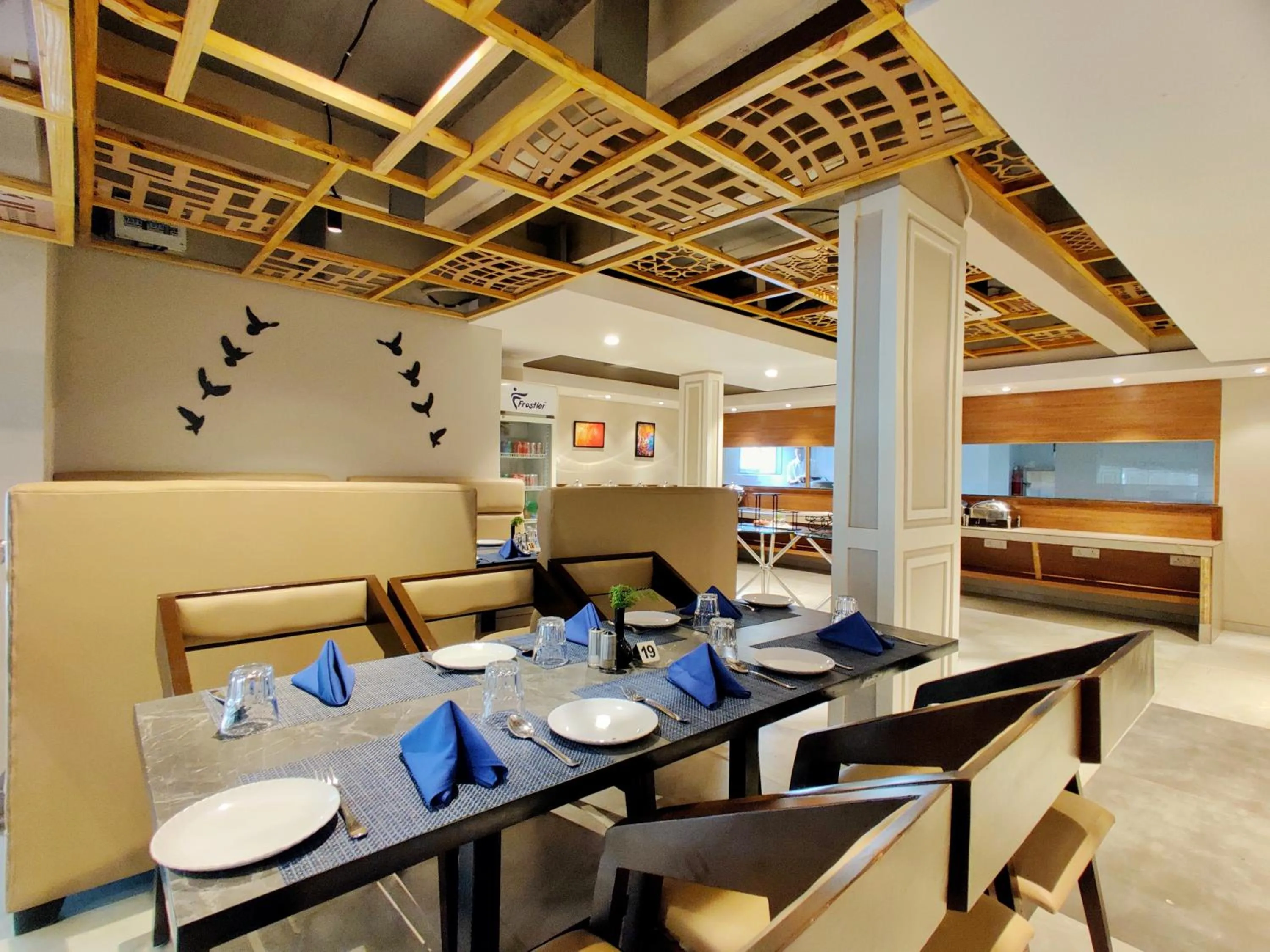 Restaurant/places to eat in Pushpam Sanskruti Resort Karjat