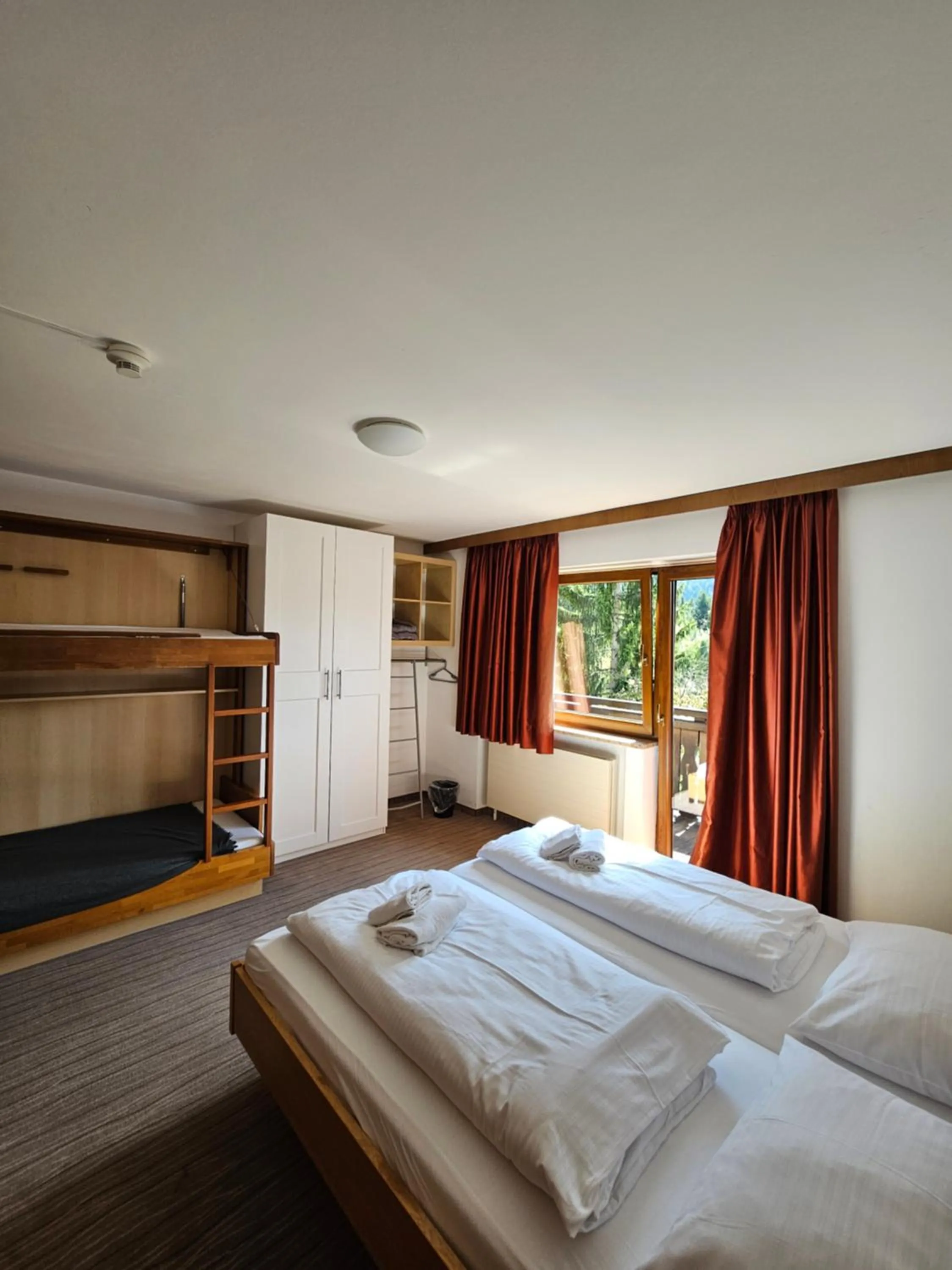 Bed in Sonnenburg Hotel