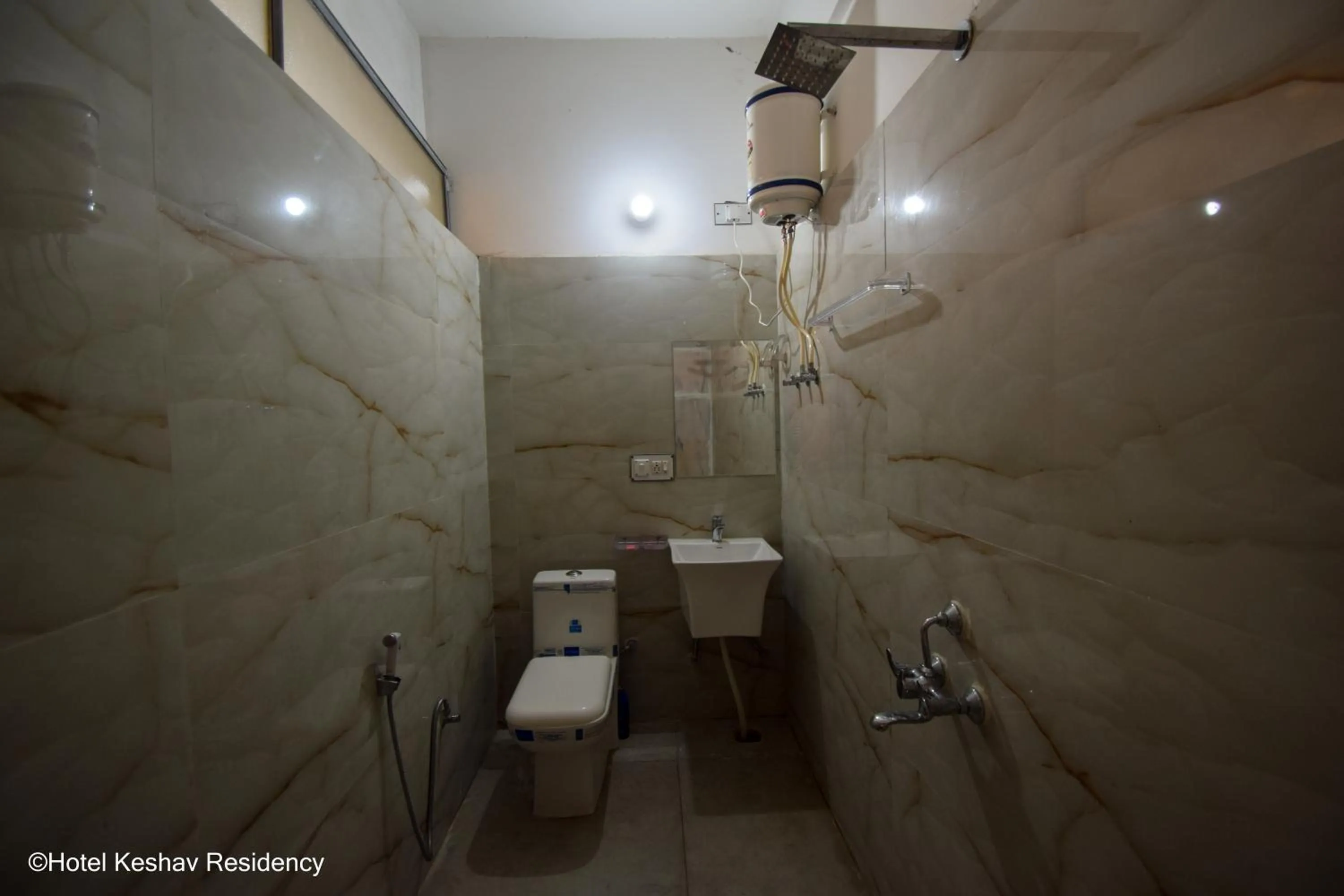Bathroom in Hotel Keshav Residency