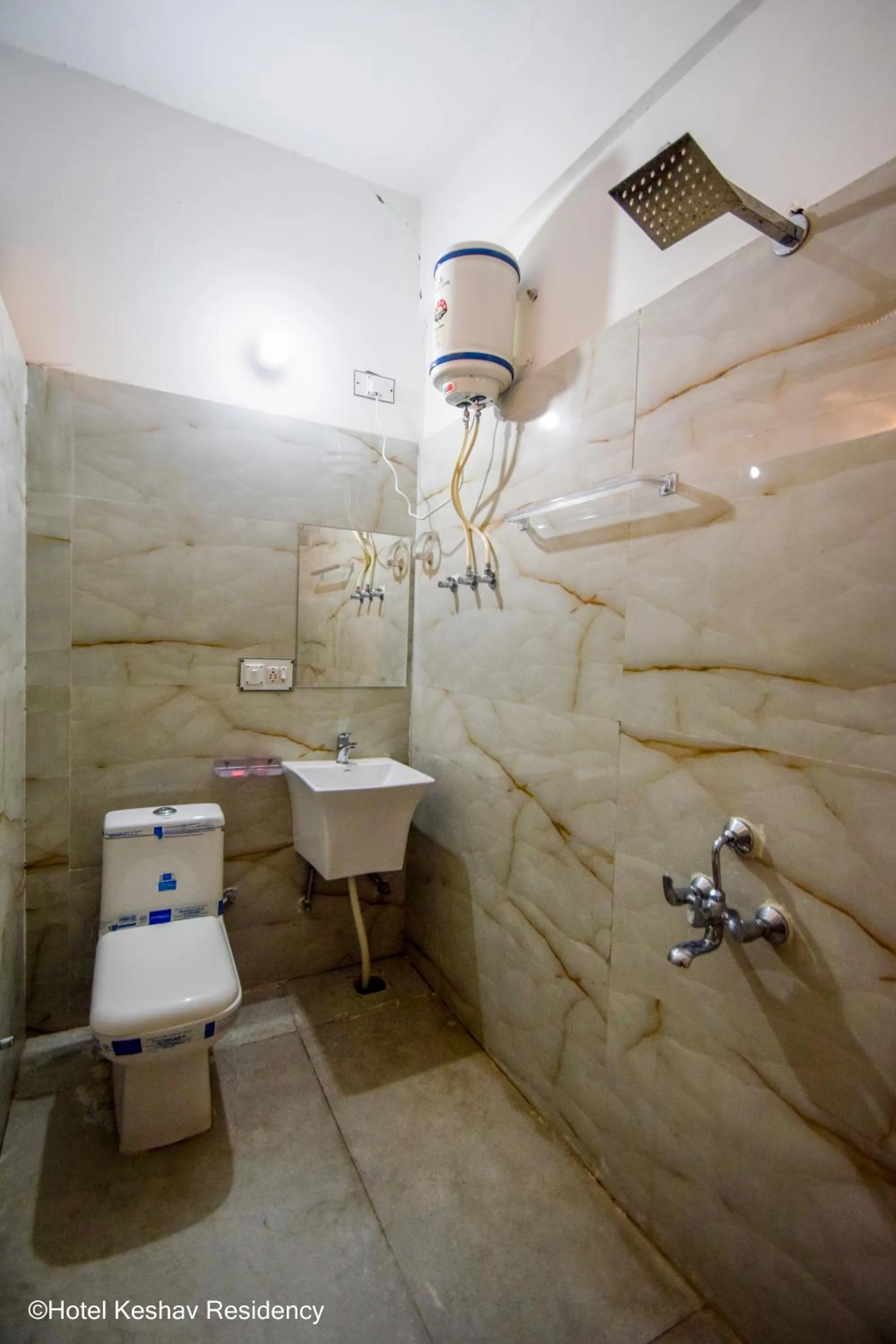 Bathroom in Hotel Keshav Residency