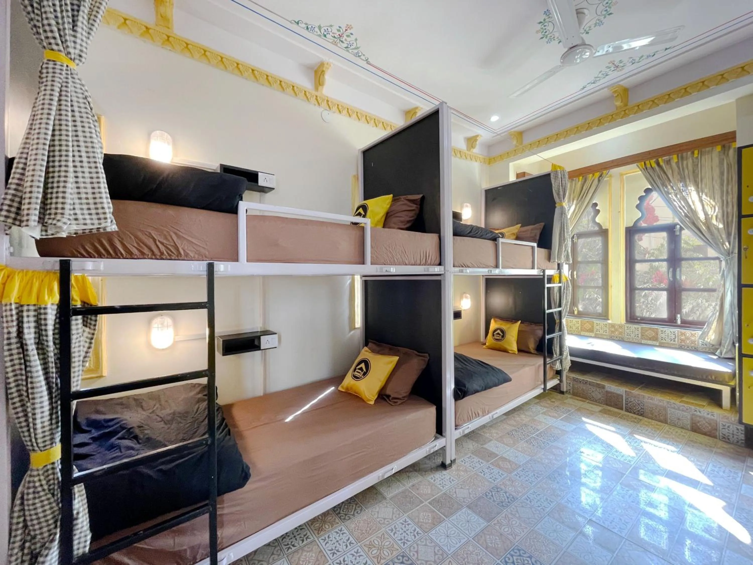 Bed in The Hosteller Udaipur