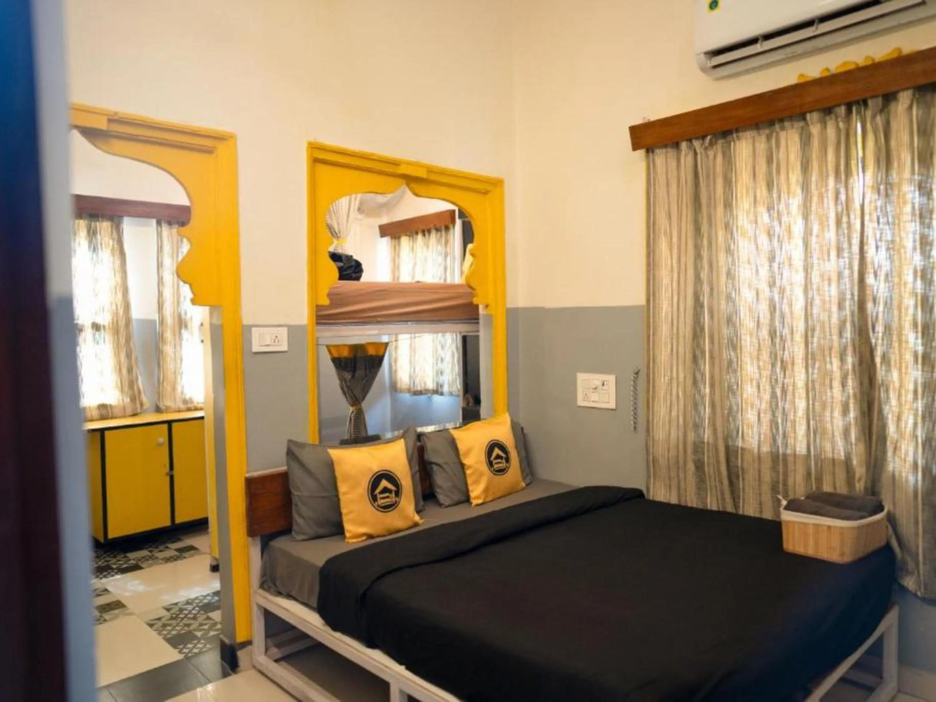 Bed in The Hosteller Udaipur