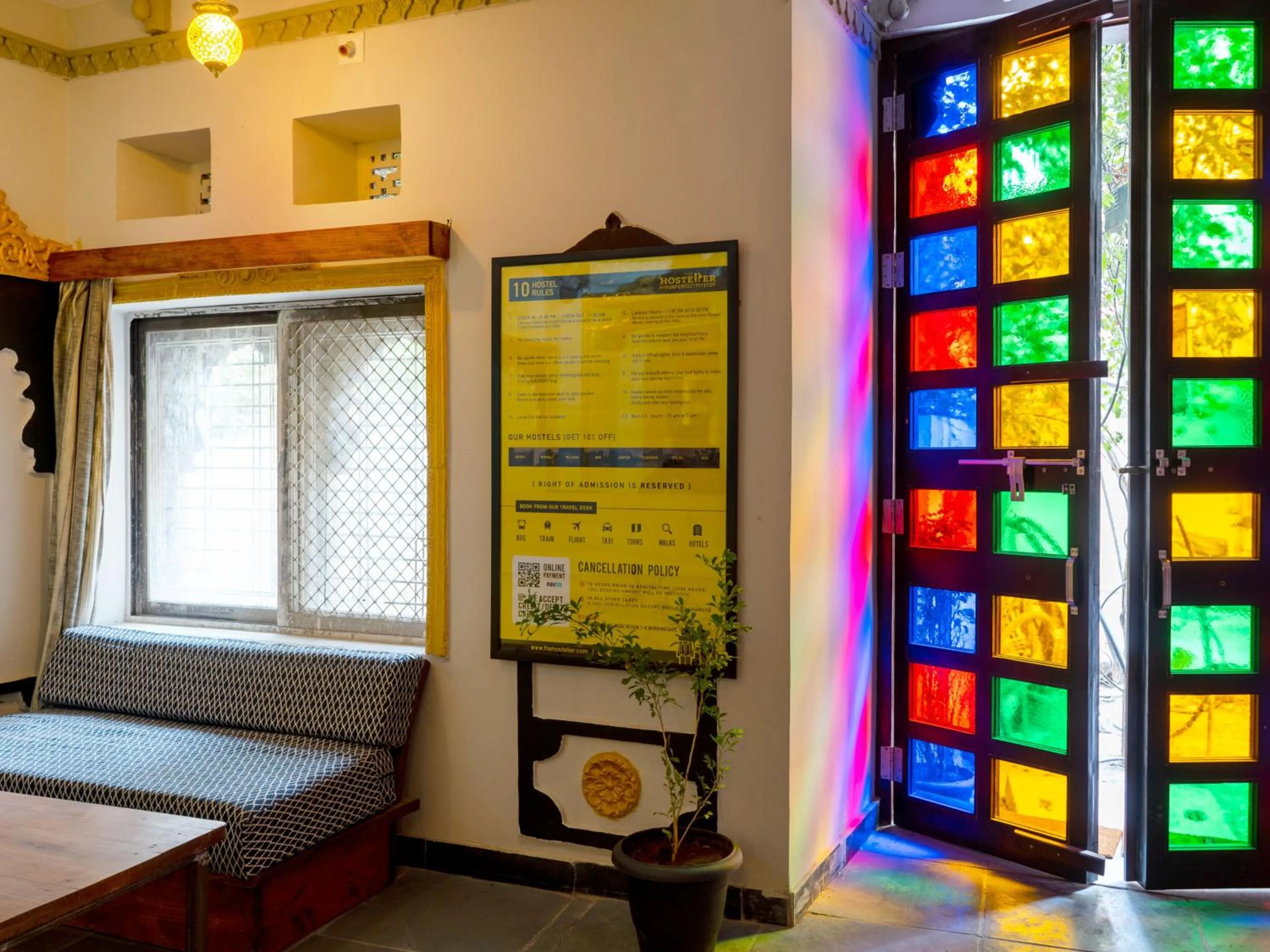 Facade/entrance, Bed in The Hosteller Udaipur