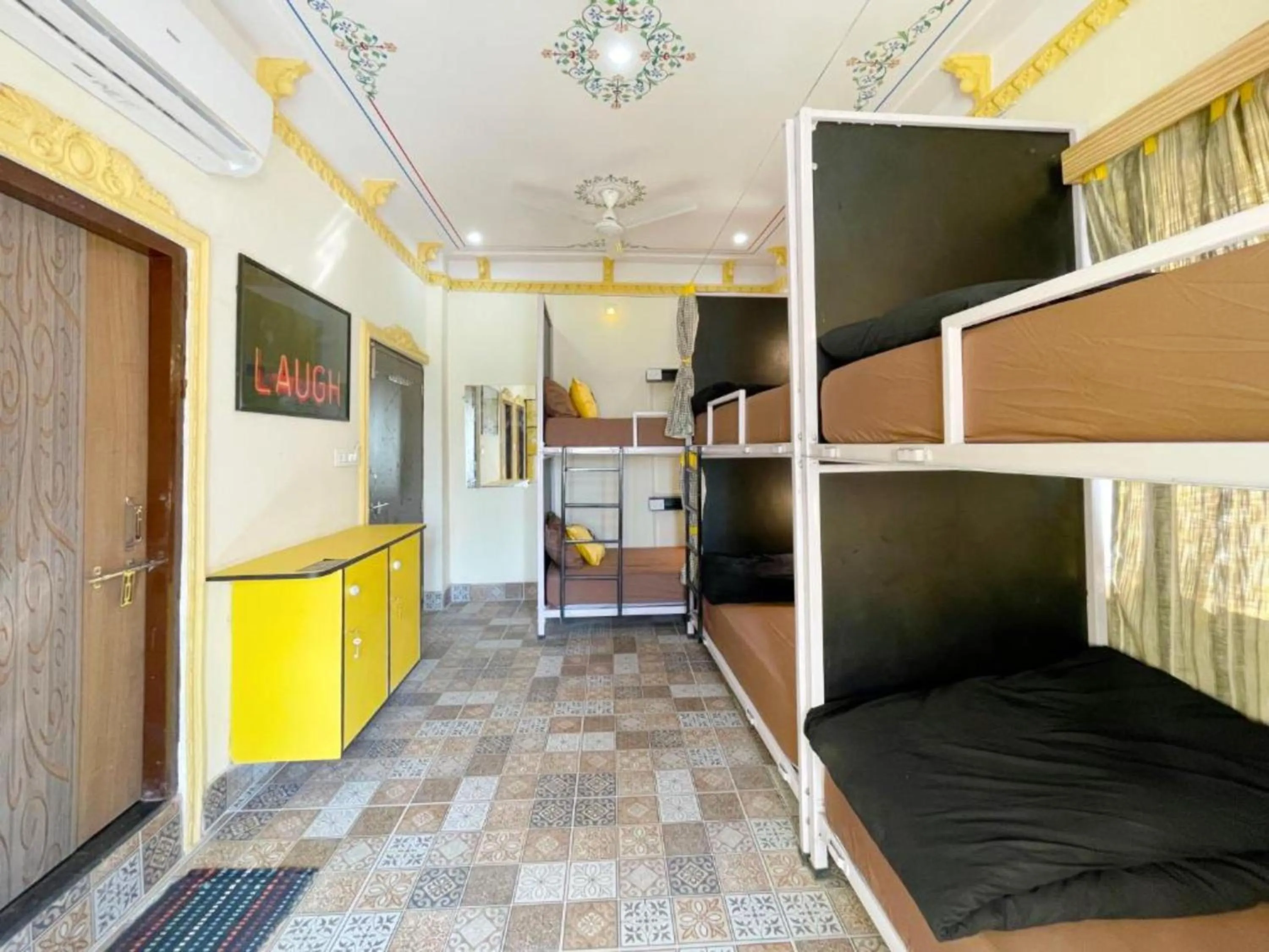 Bed in The Hosteller Udaipur