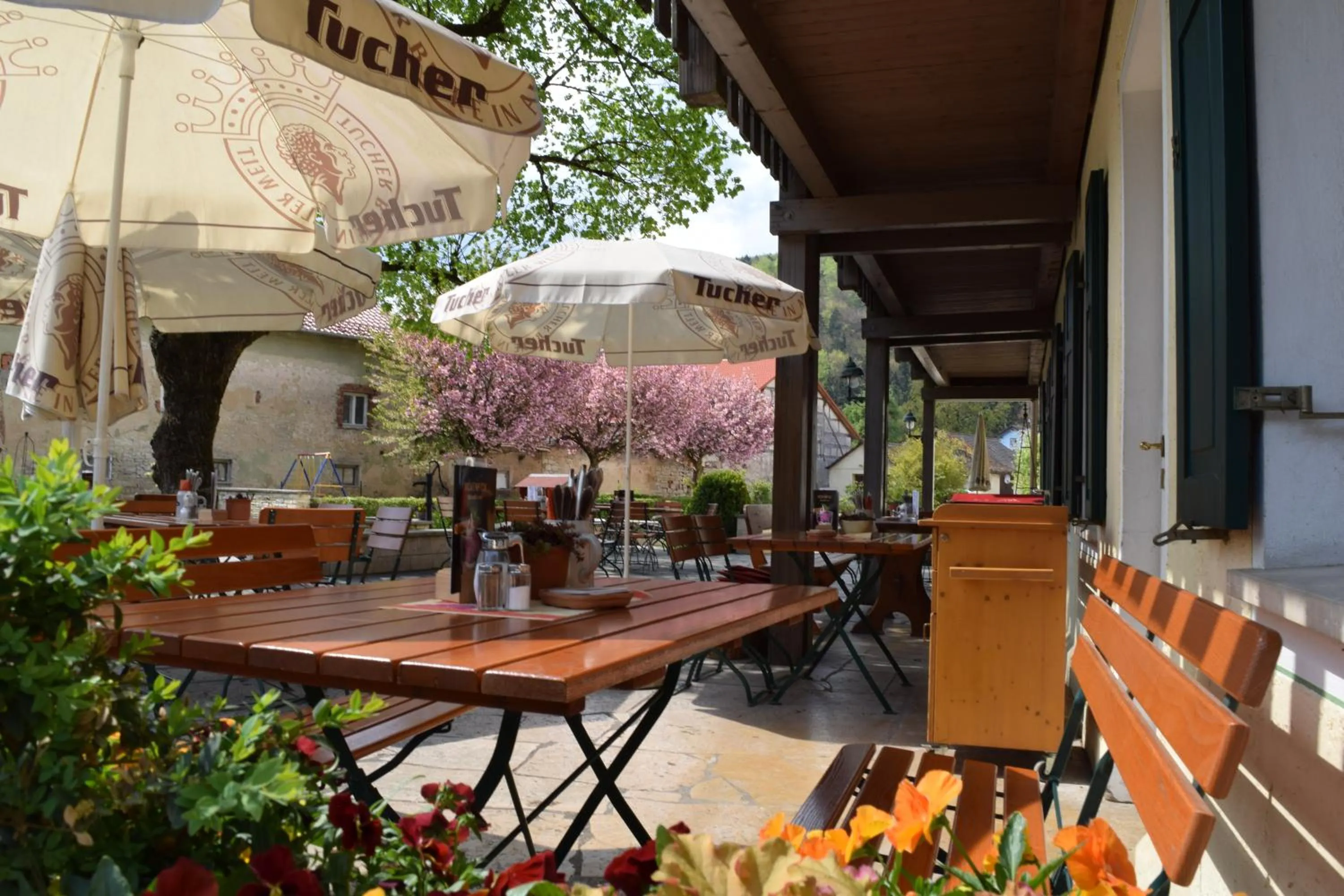 Garden in Hotel zum Bräu