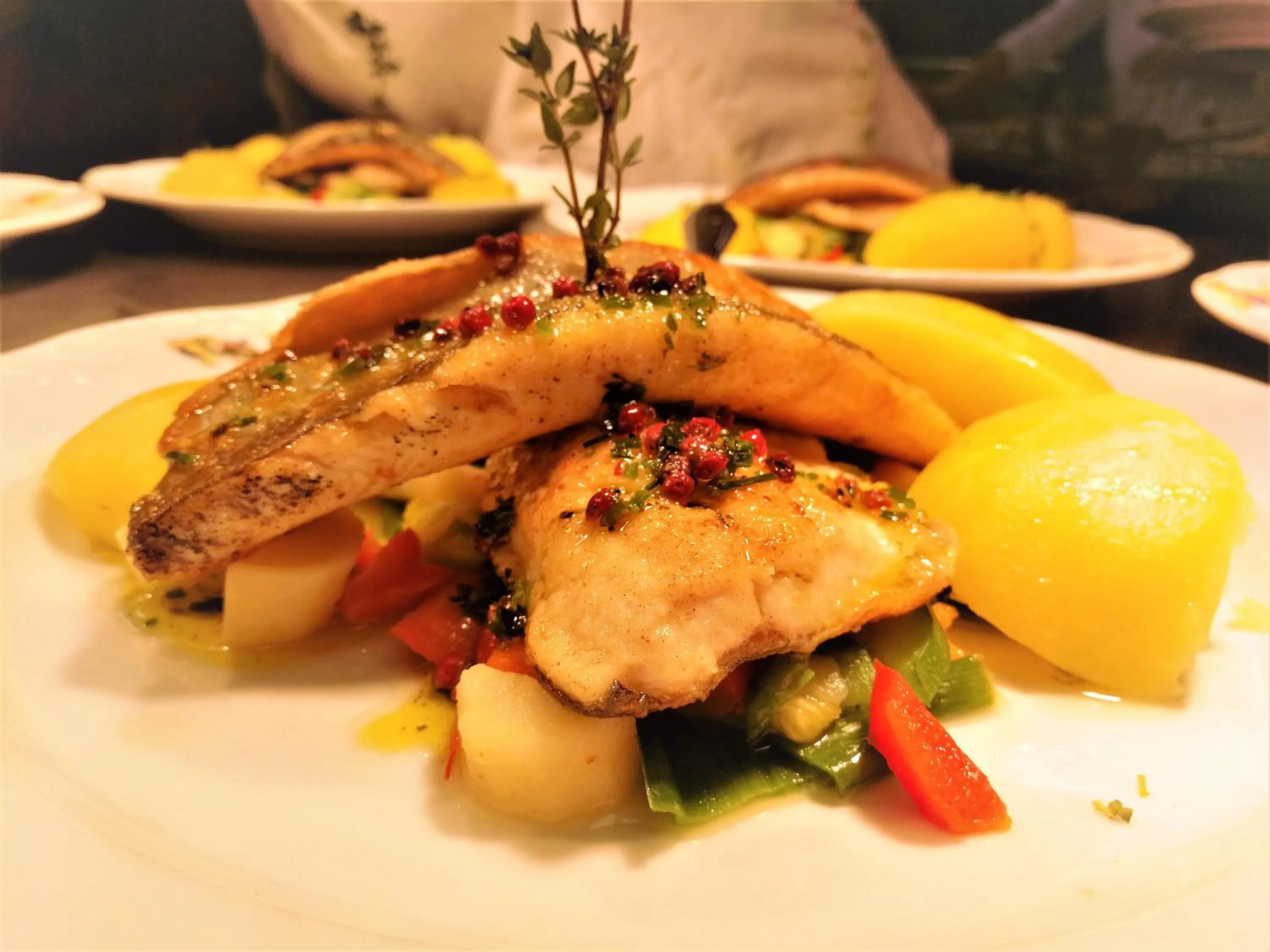 Food close-up in Hotel zum Bräu