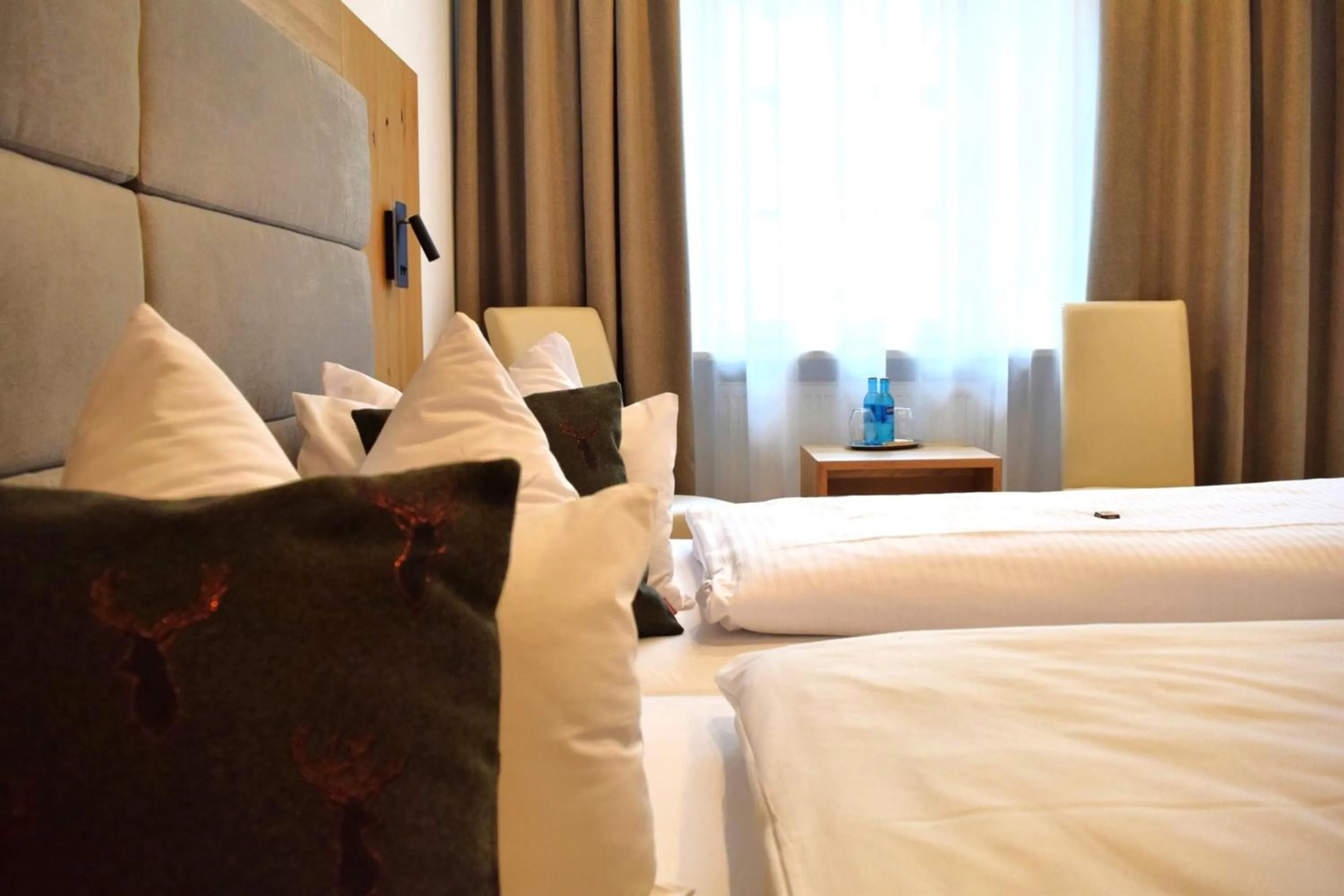 Bed in Hotel zum Bräu