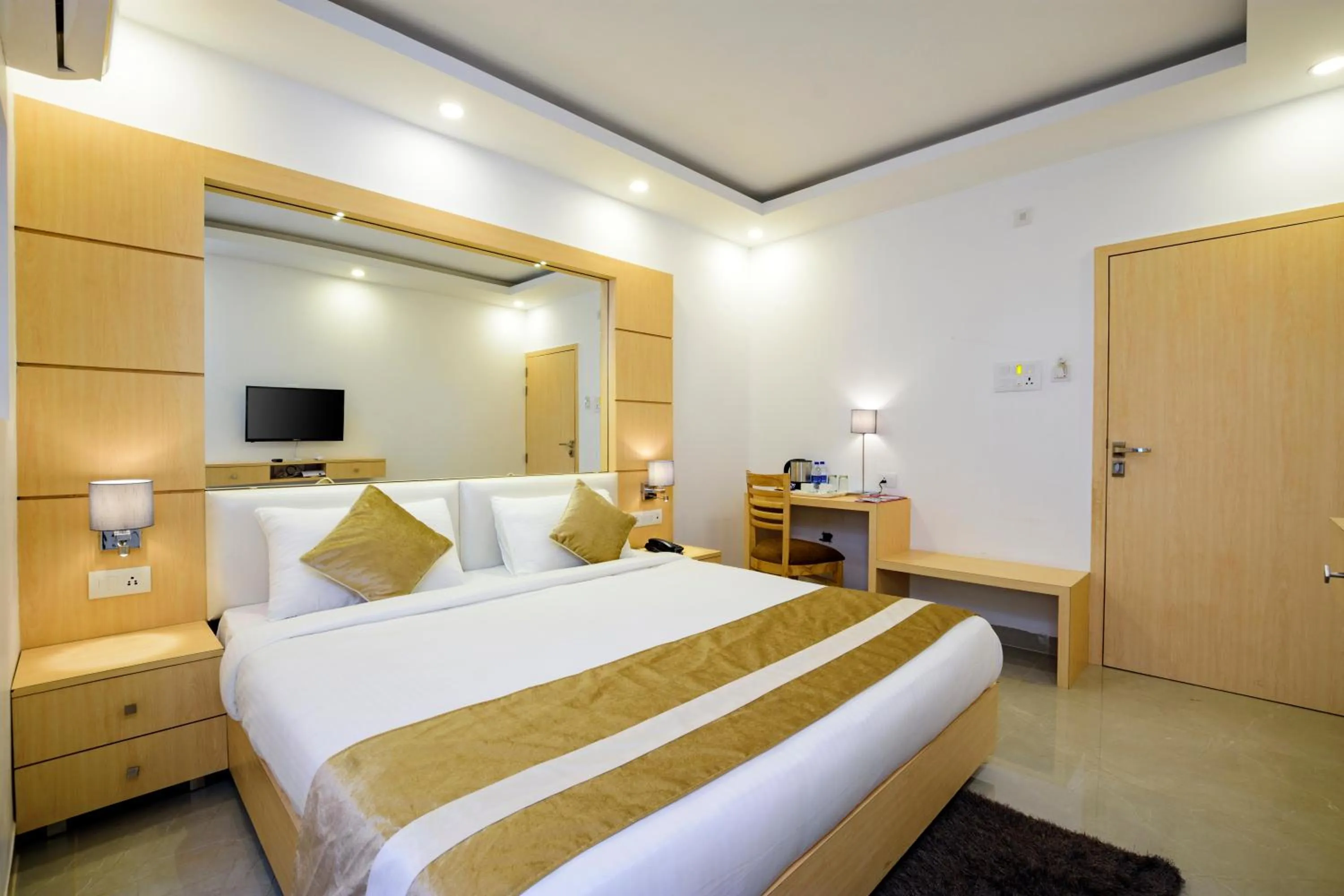 Photo of the whole room, Bed in De Lagom Comforts, Anjuna Beach - A boutique hotel