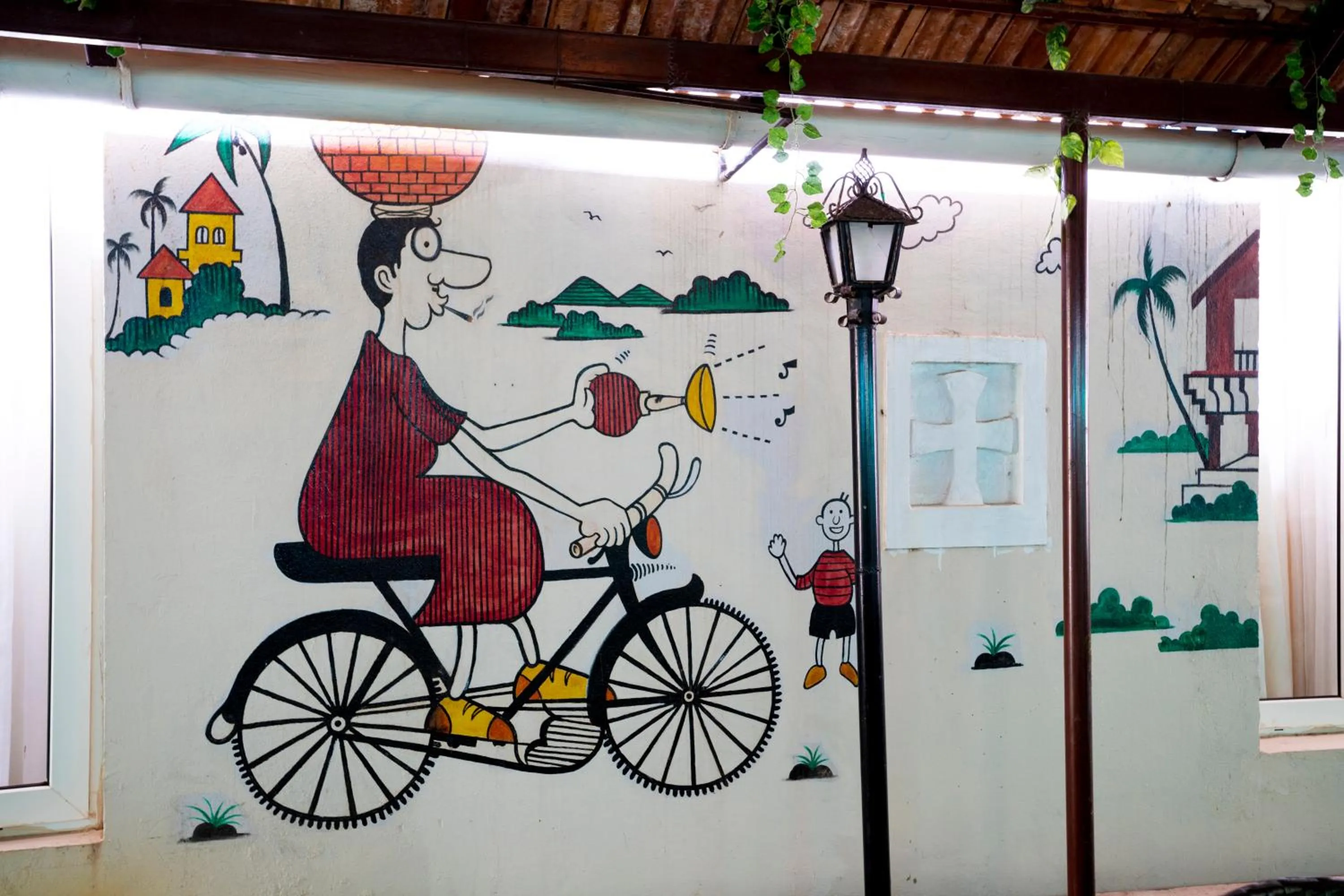 Restaurant/places to eat in De Lagom Comforts, Anjuna Beach - A boutique hotel