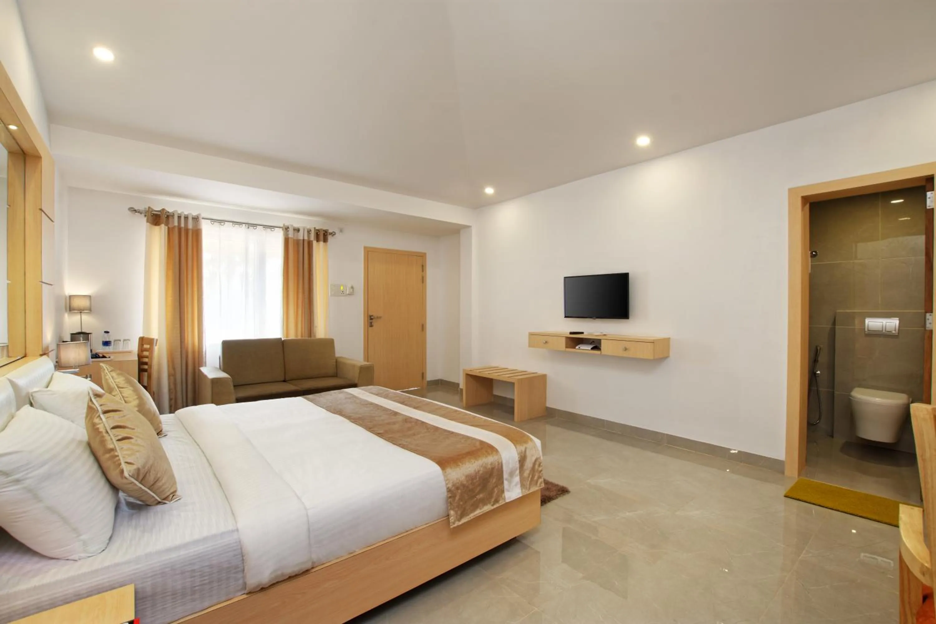 Photo of the whole room, Bed in De Lagom Comforts, Anjuna Beach - A boutique hotel