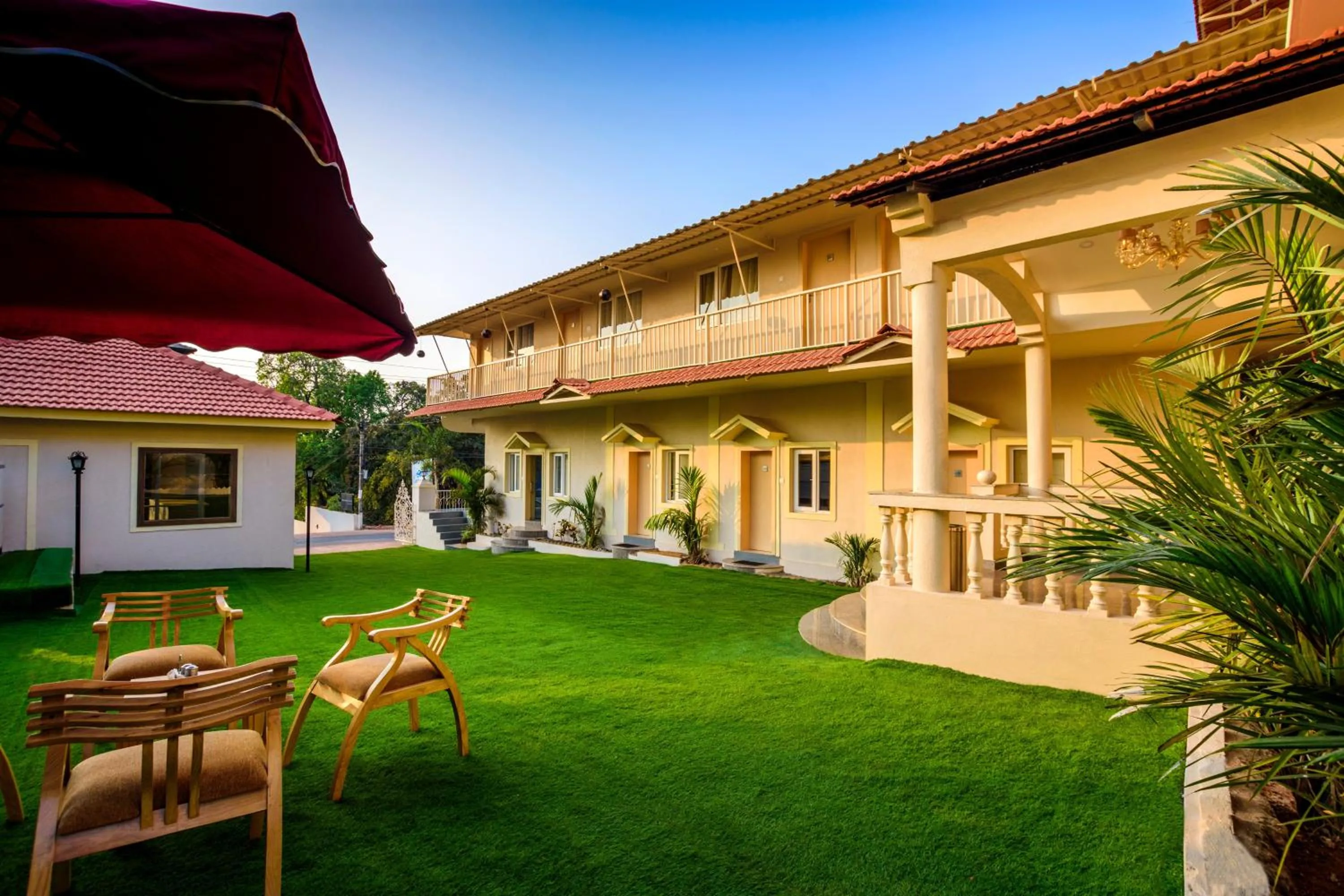 Garden in De Lagom Comforts, Anjuna Beach - A boutique hotel