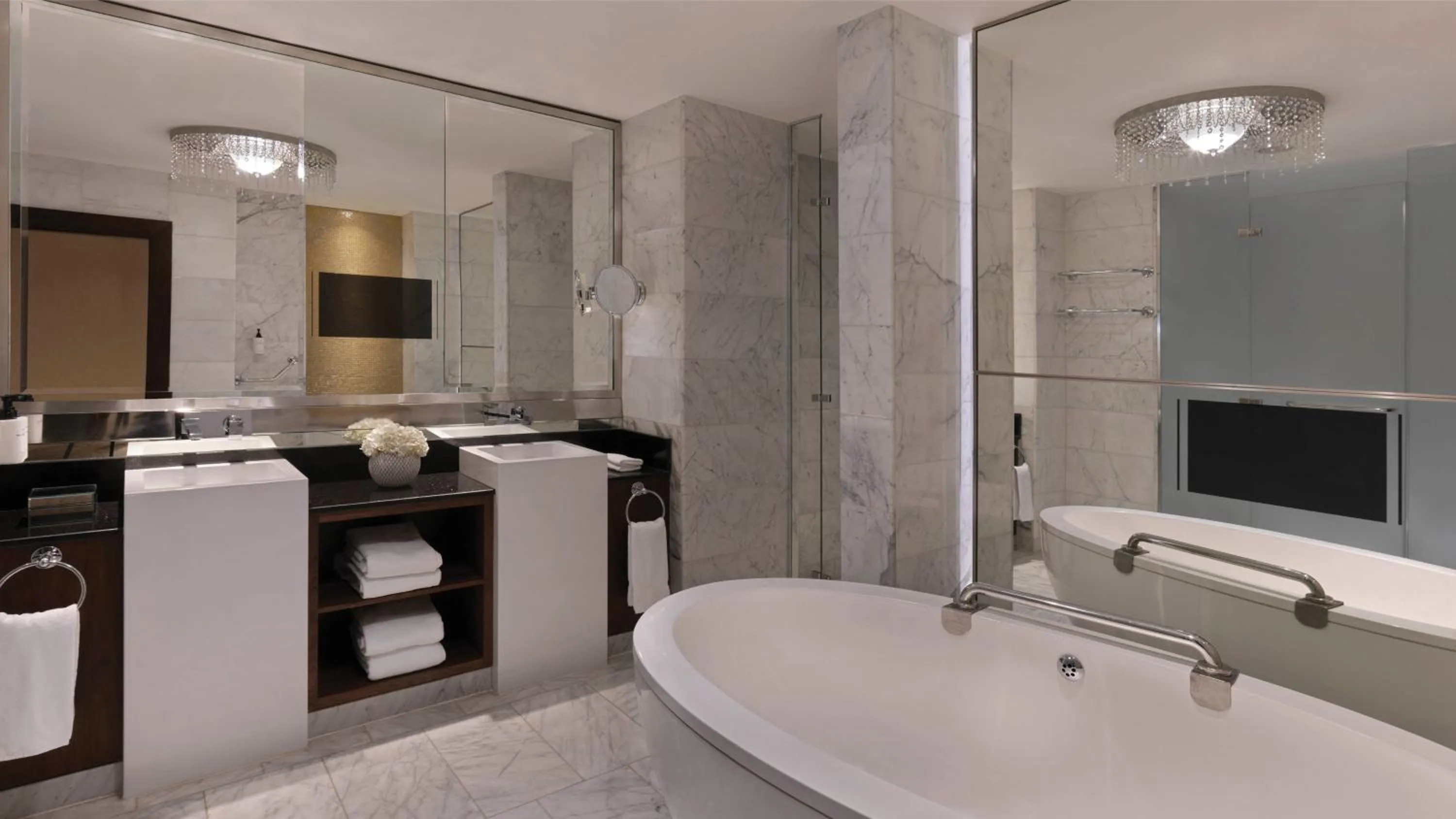 Bathroom in InterContinental Amman Jordan by IHG